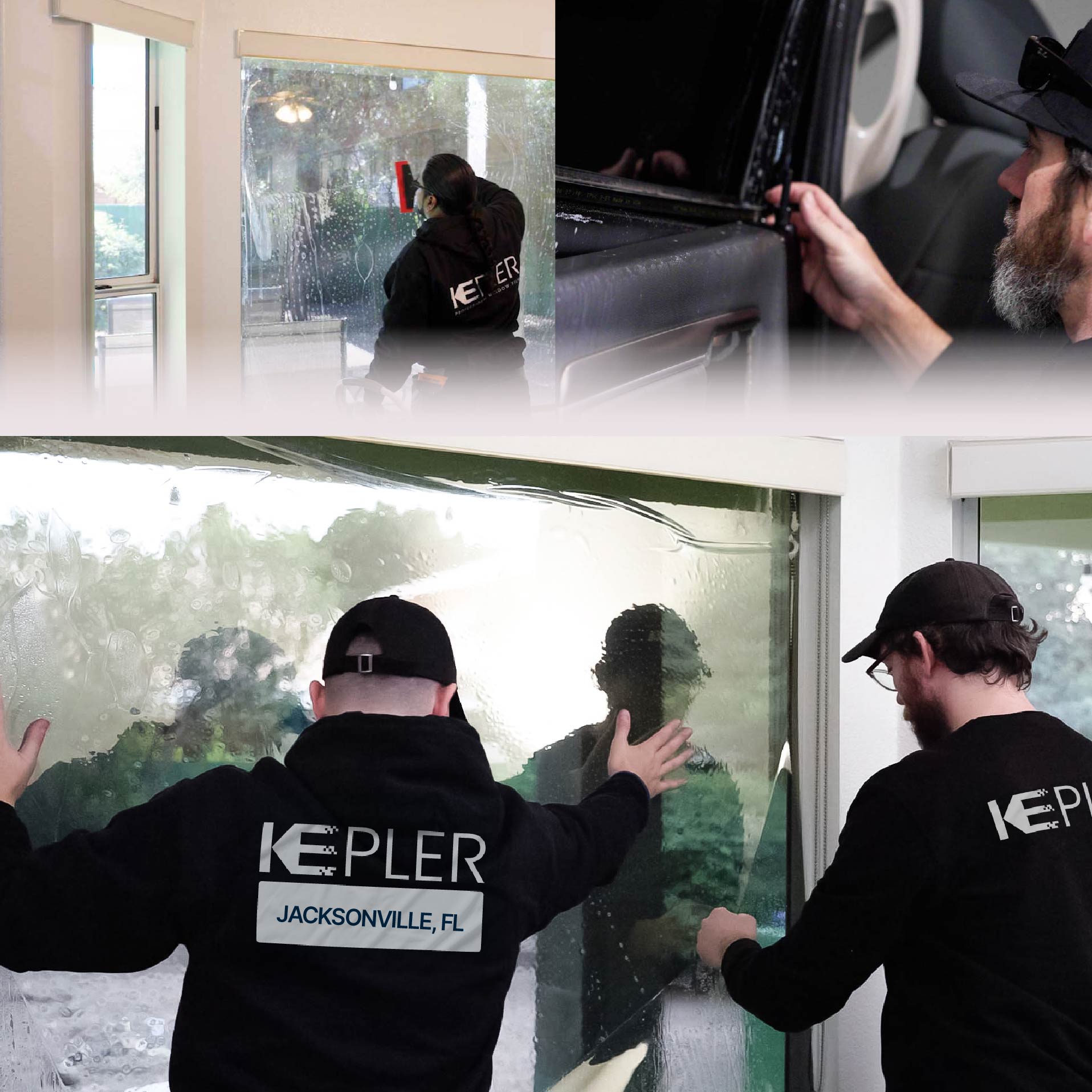 Kepler Specialist Performing Commercial Window Tinting in Jacksonville Jacksonville