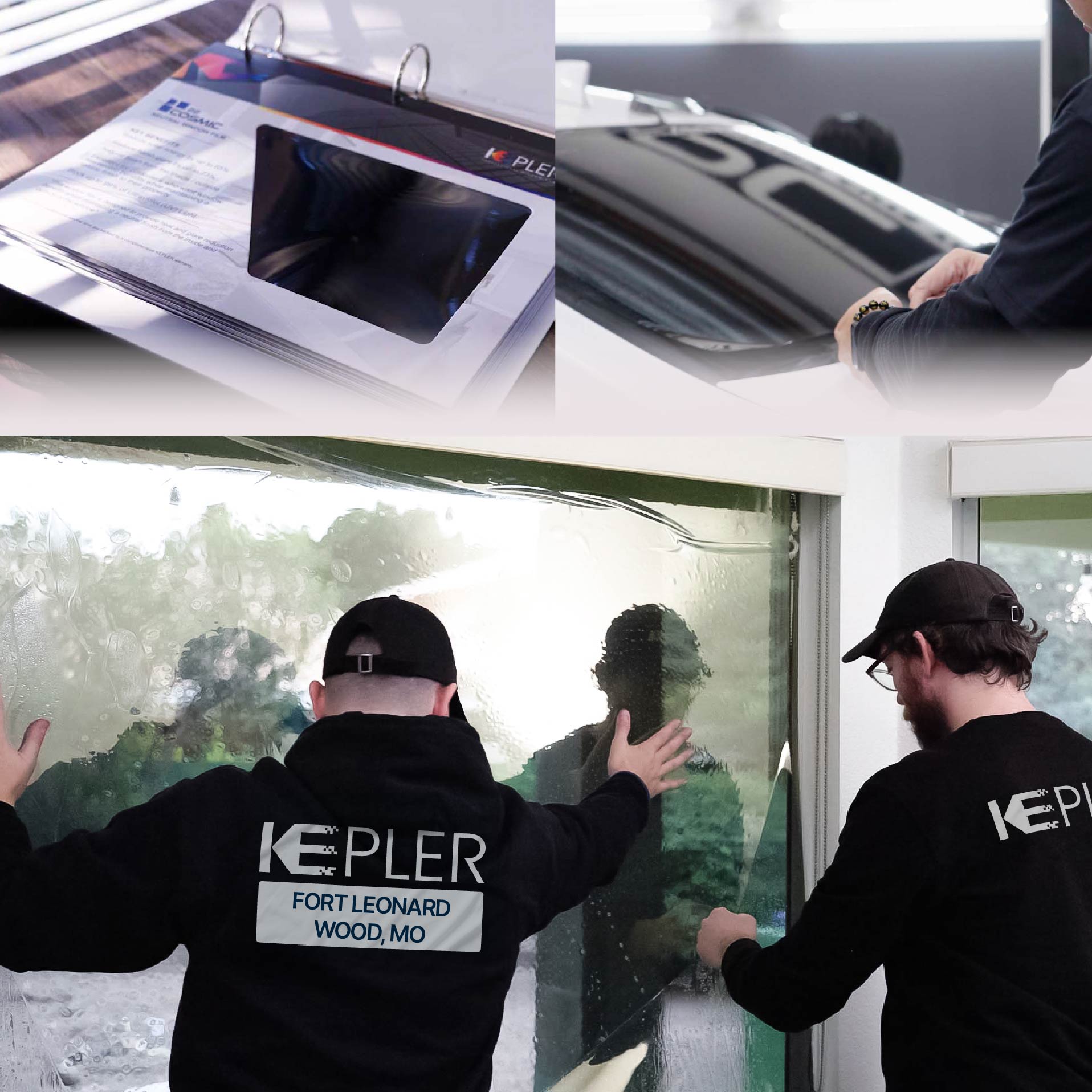 Kepler Specialist Performing Commercial Window Tinting in Fort Leonard Wood Fort Leonard Wood