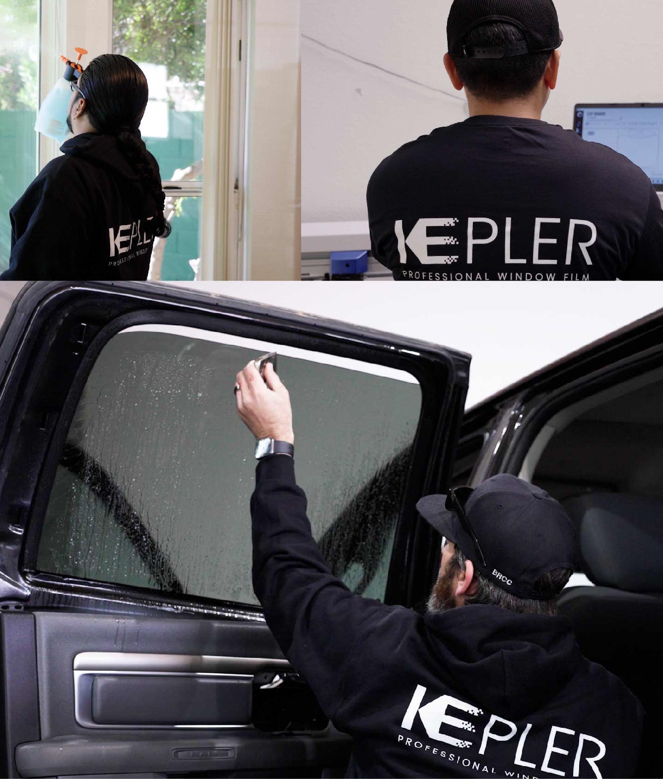Kepler Window Tinting Specialists at Work in Lake Elsinore, California