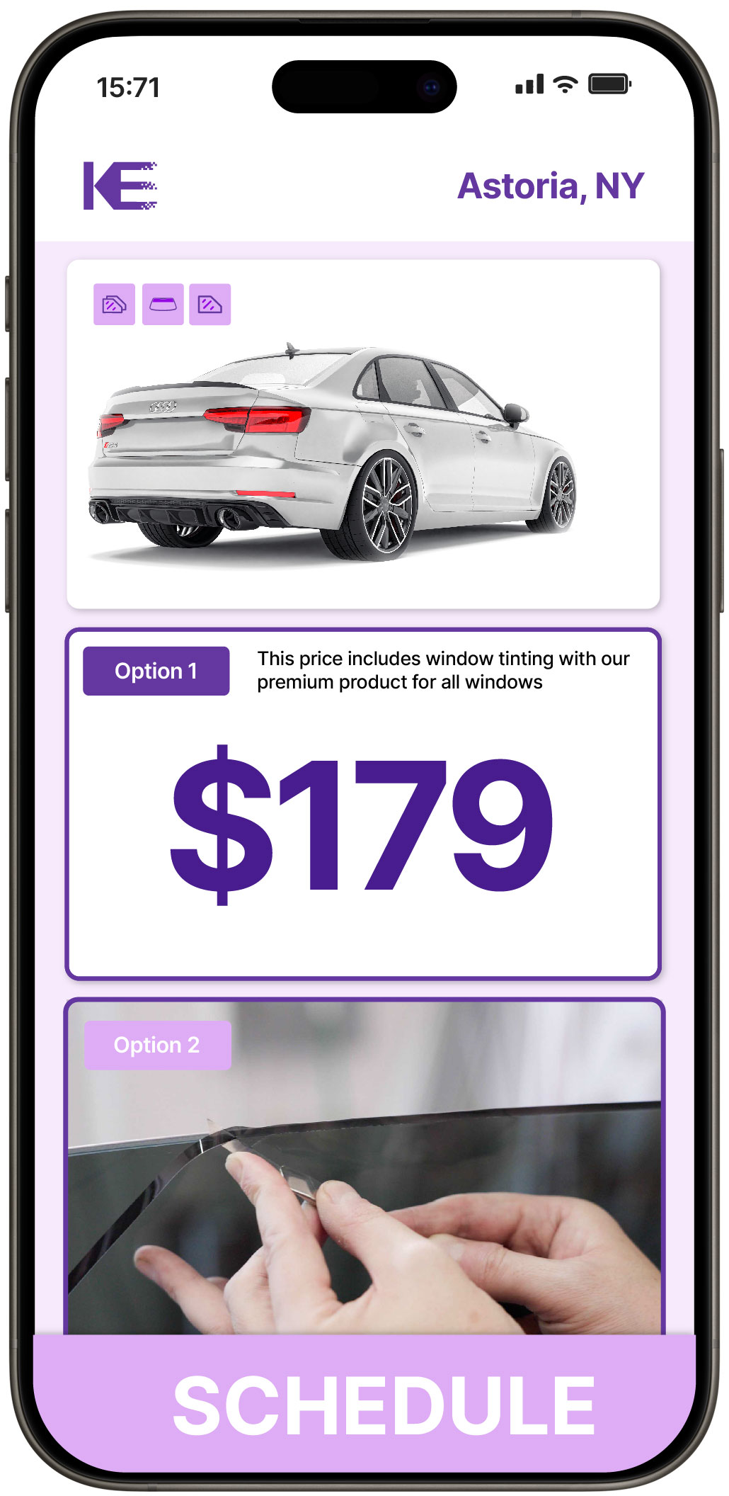 View Reasonable Car Window Tinting Prices in Astoria, New York