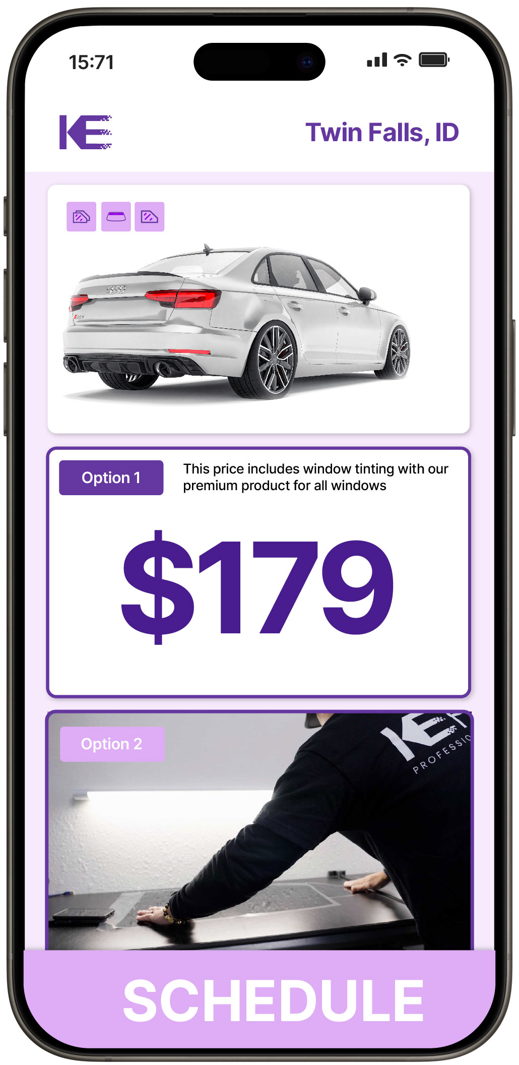 View Reasonable Car Window Tinting Costs in Twin Falls, Idaho