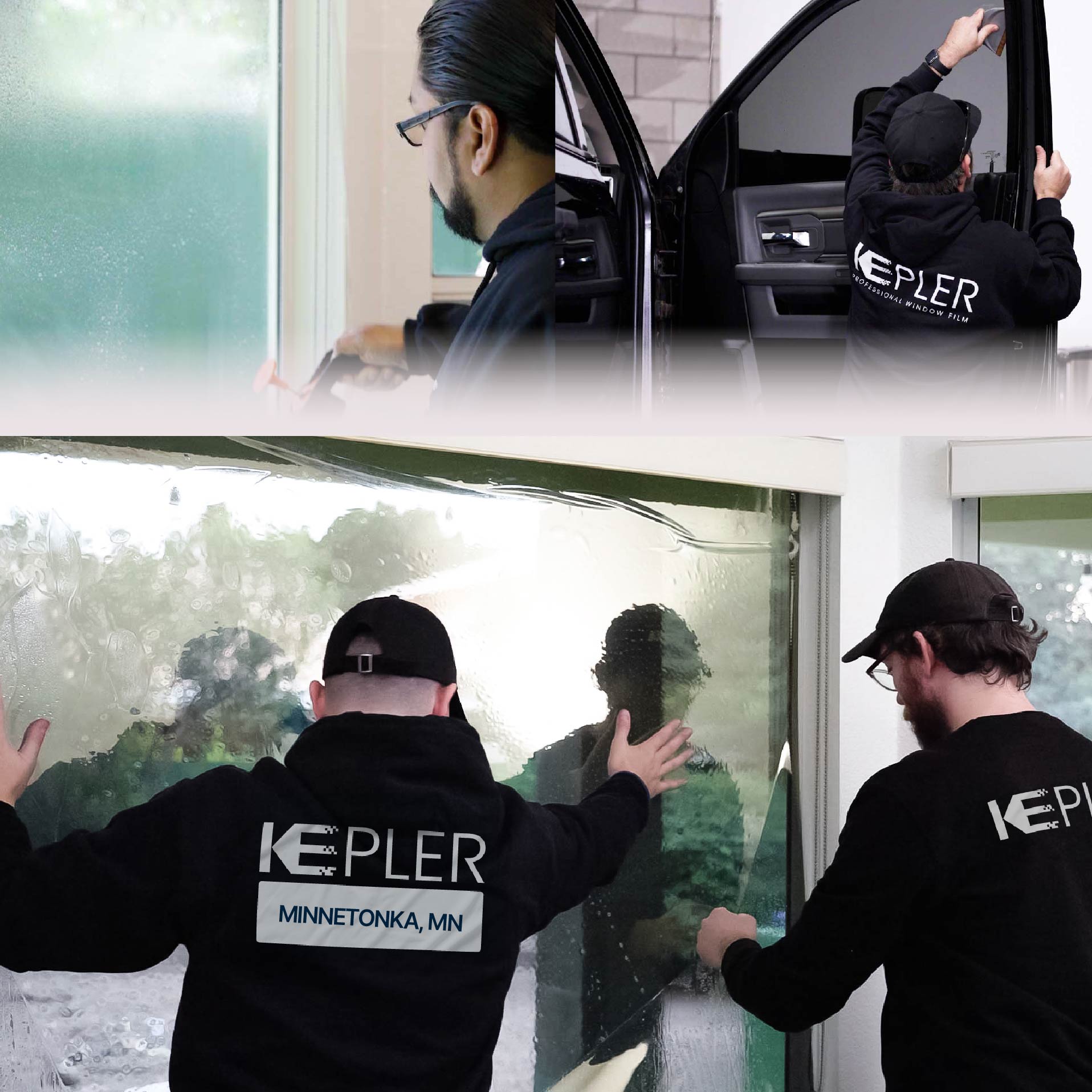 Kepler Specialist Performing Commercial Window Tinting in Minnetonka Minnetonka