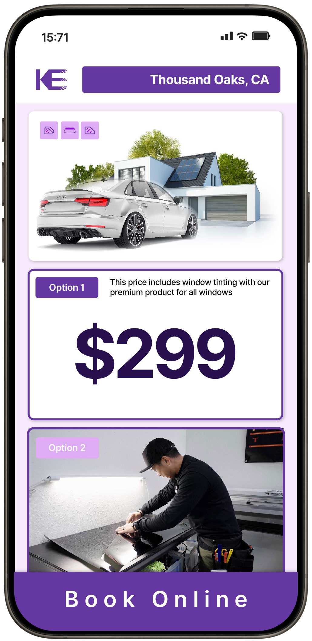 View Competitive Window Tinting Prices in Thousand Oaks, California