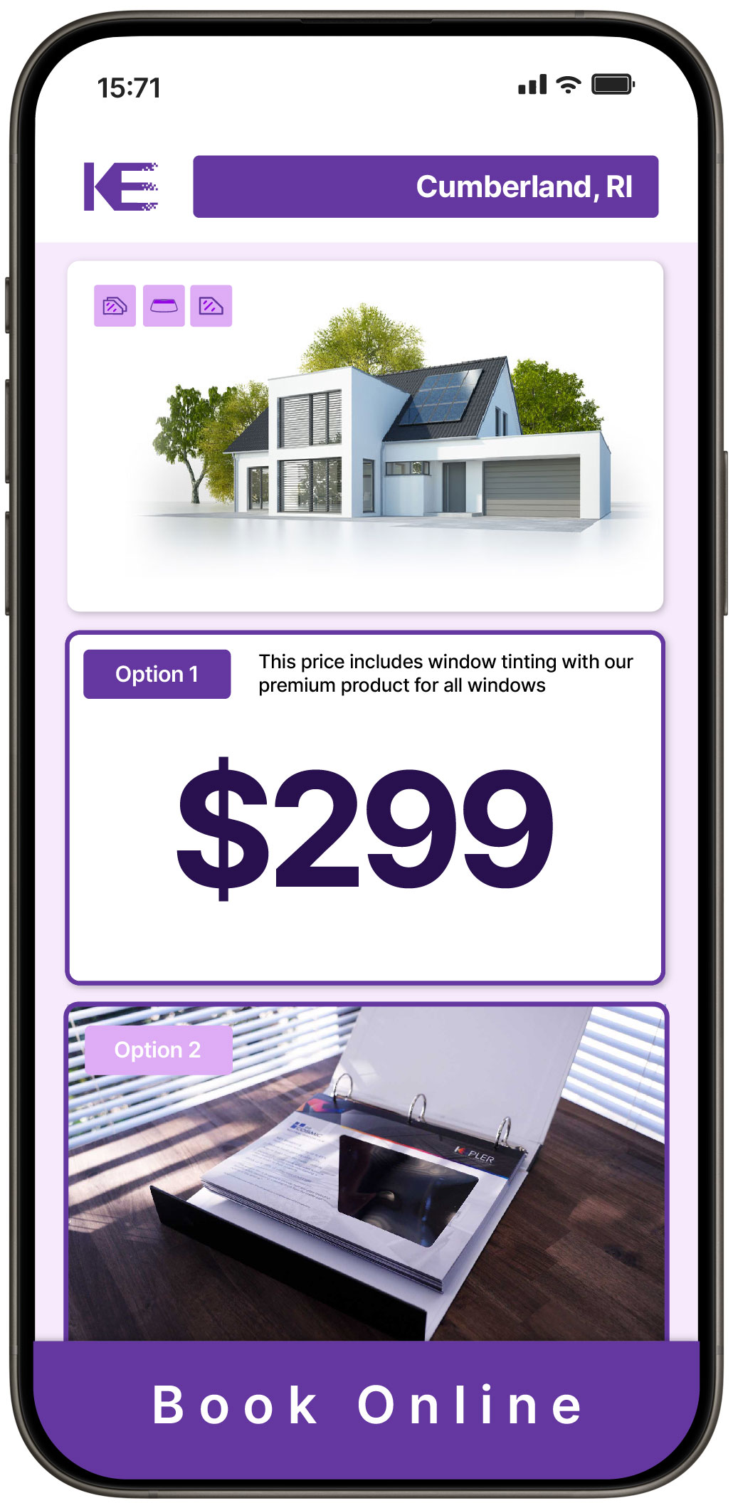 View Competitive Home Window Tinting Prices in Cumberland, Rhode Island