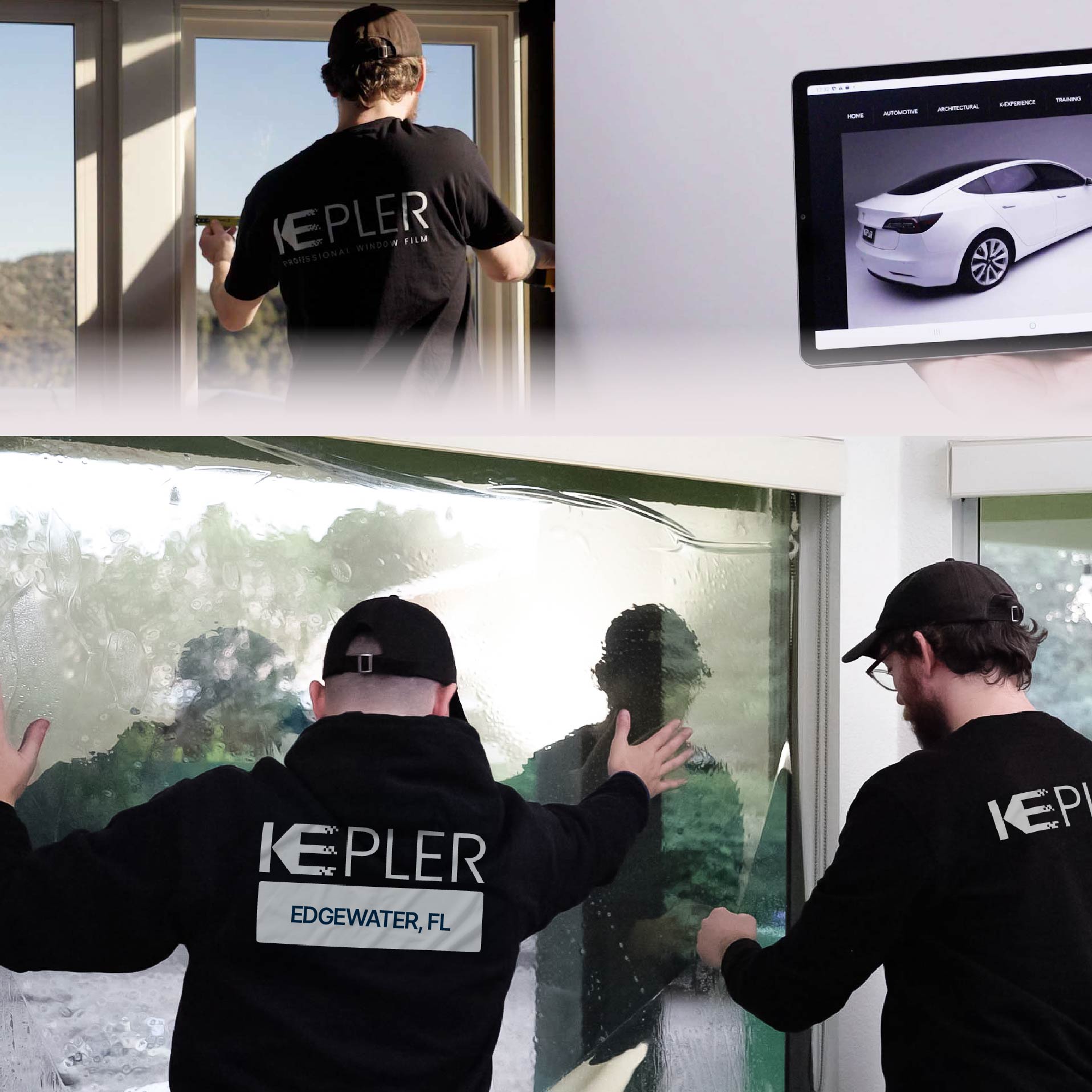Kepler Specialist Performing Commercial Window Tinting in Edgewater Edgewater