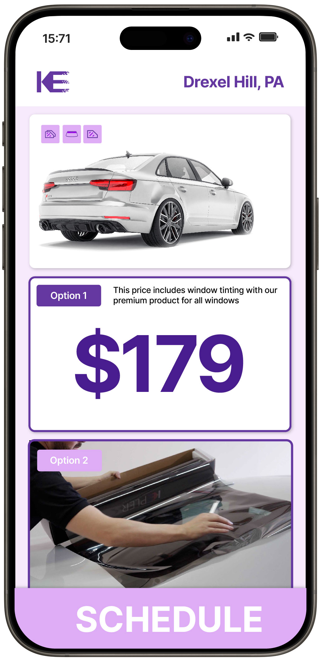 View Reasonable Car Window Tinting Prices in Drexel Hill, Pennsylvania