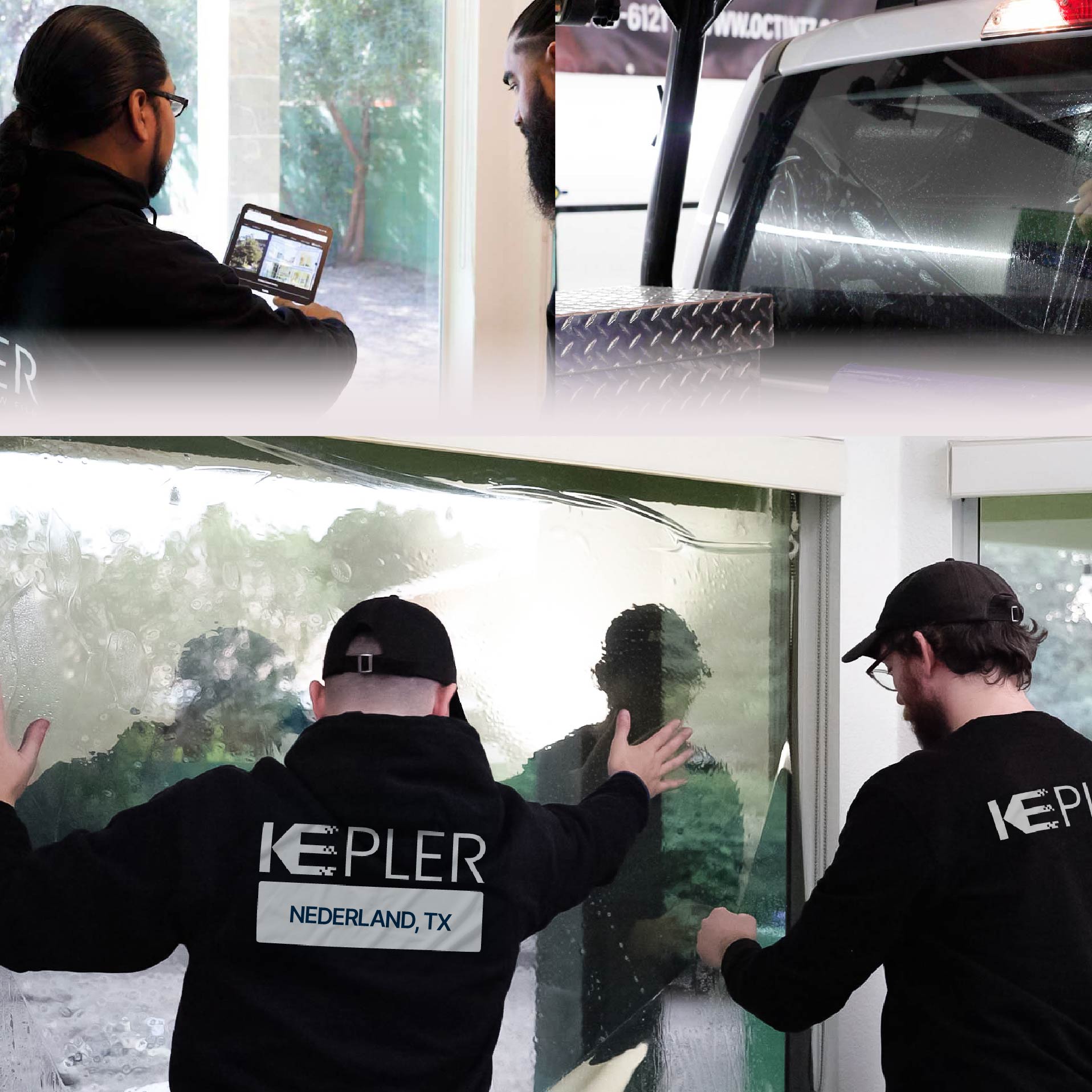 Kepler Specialist Performing Commercial Window Tinting in Nederland Nederland