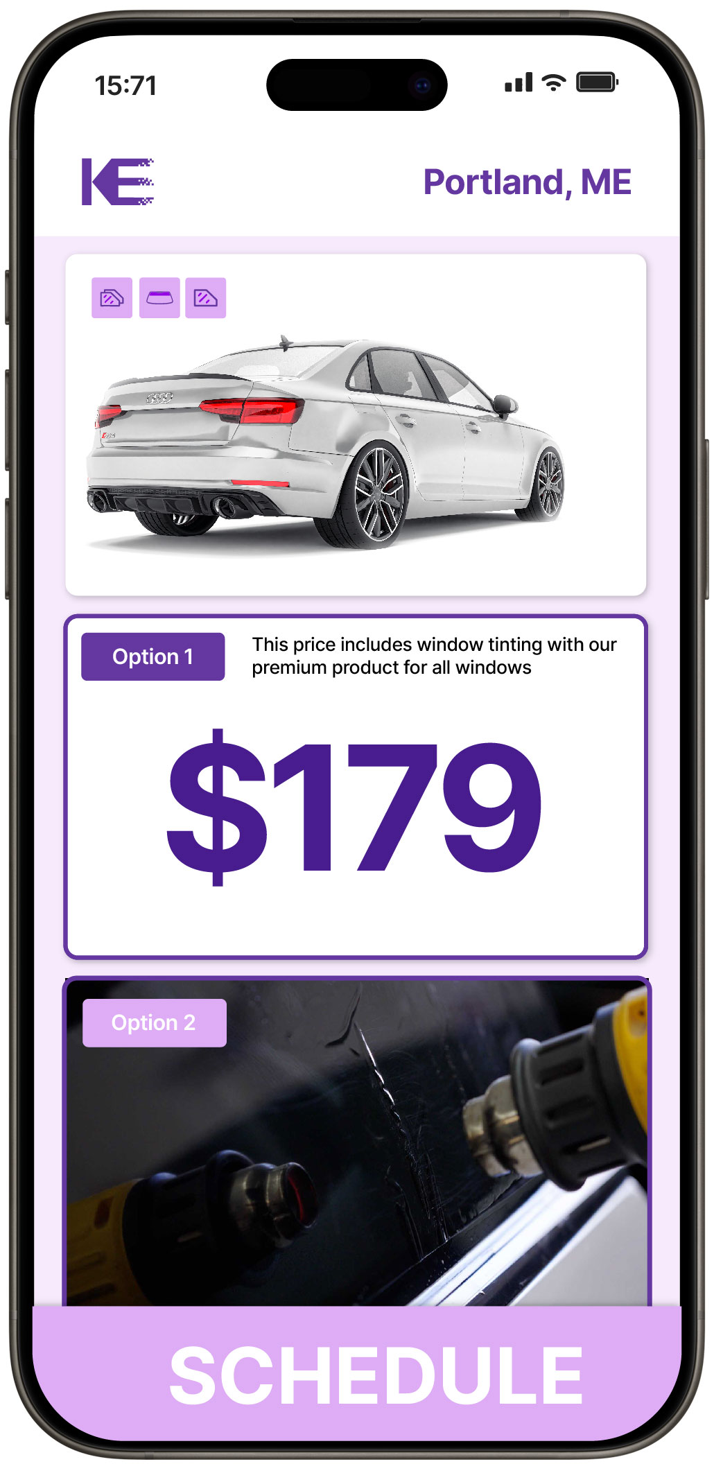 View Affordable Car Window Tinting Rates in Portland, Maine