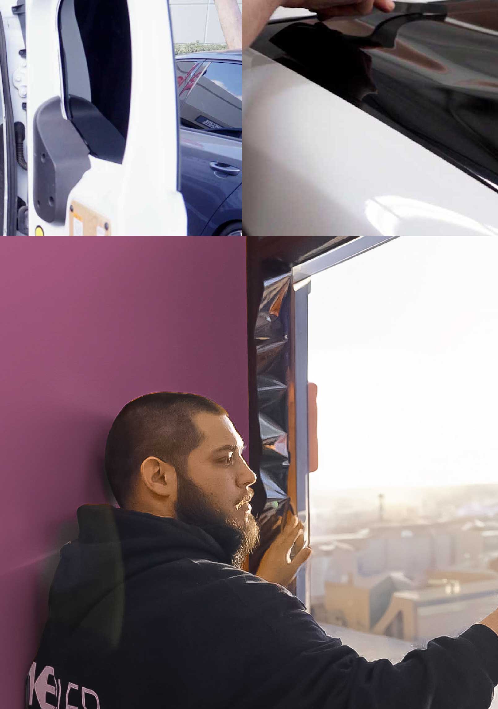 Kepler Specialist Installing Security Window Film in Saco Maine