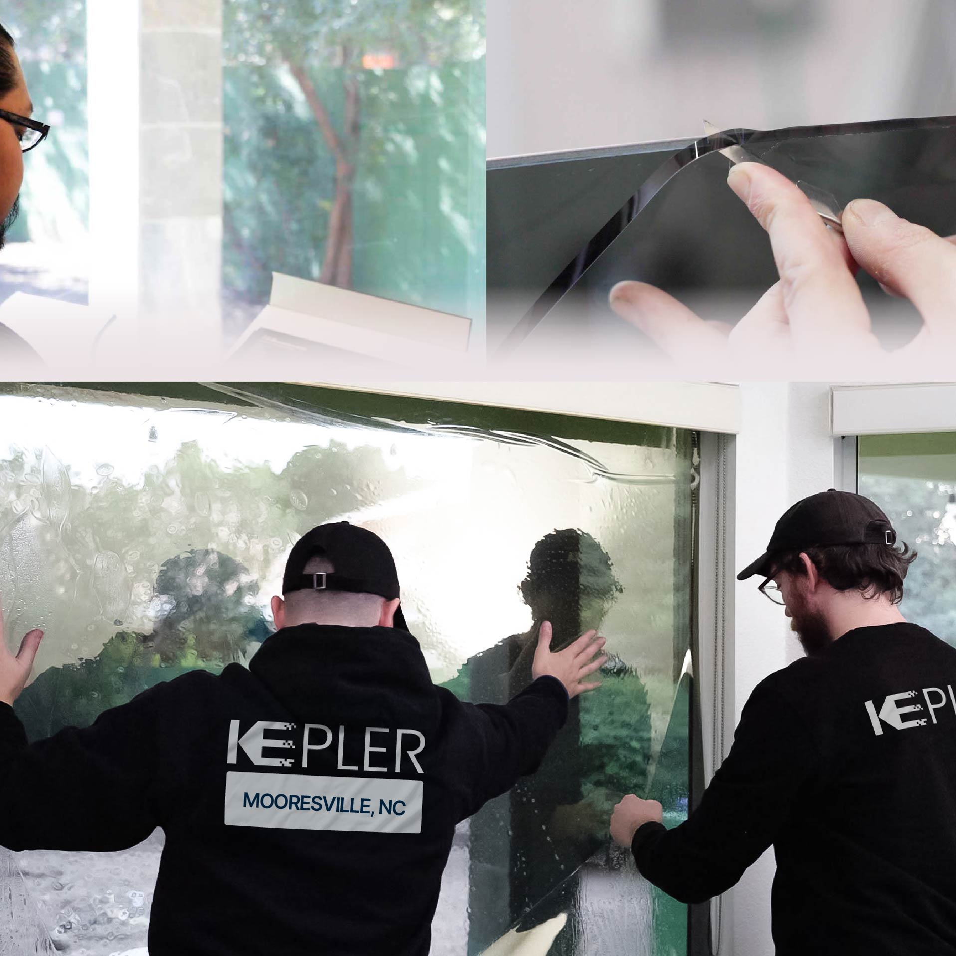 Kepler Specialist Performing Commercial Window Tinting in Mooresville Mooresville