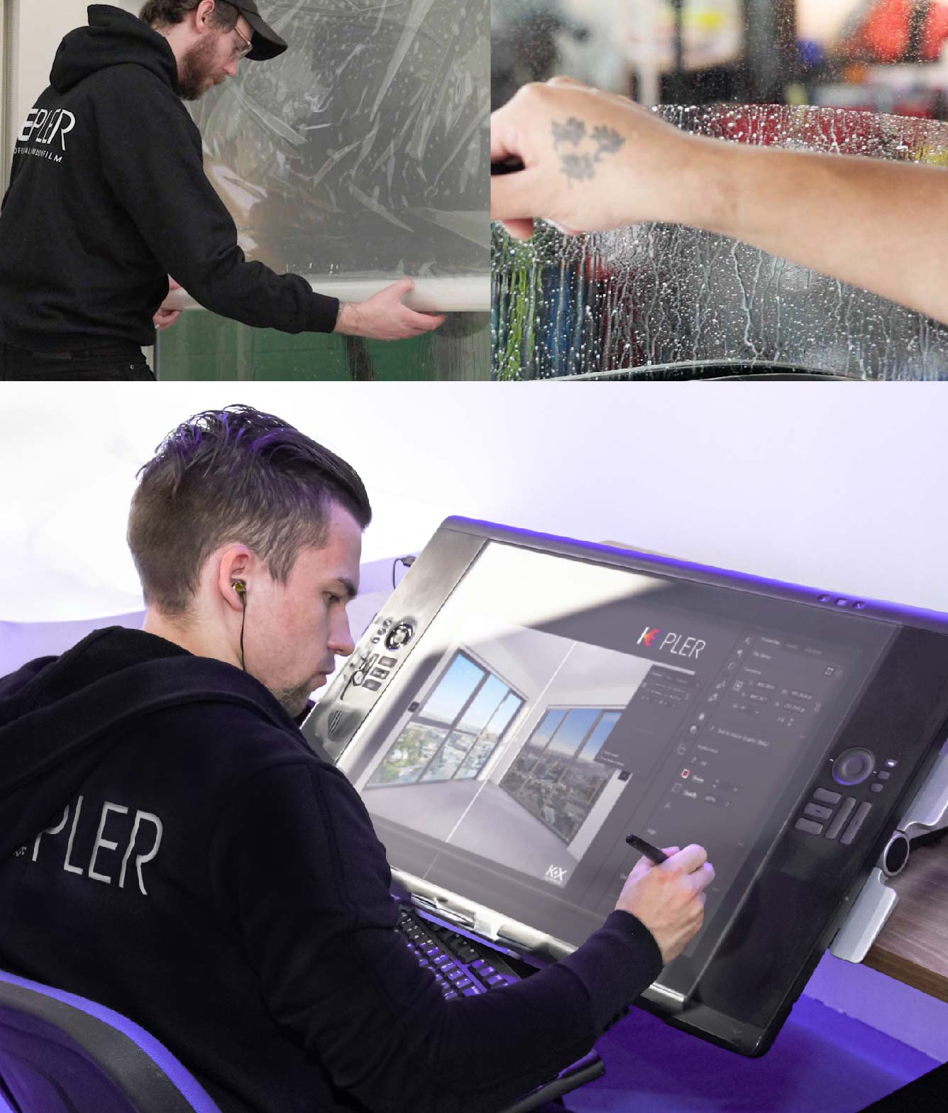 Kepler Specialist Performing Commercial Window Tinting in Lamont Lamont