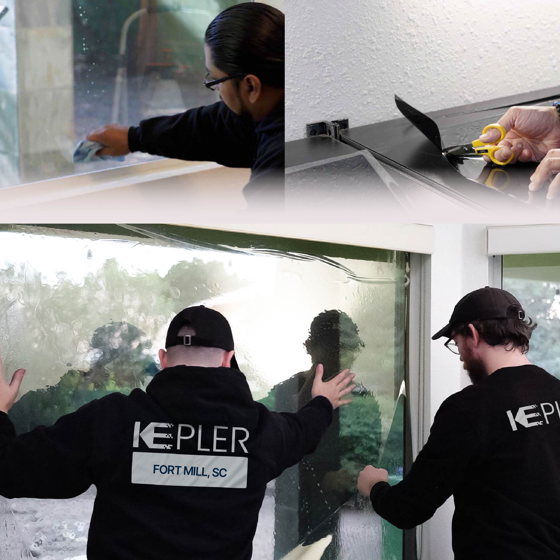 Kepler Specialist Performing Commercial Window Tinting in Fort Mill Fort Mill