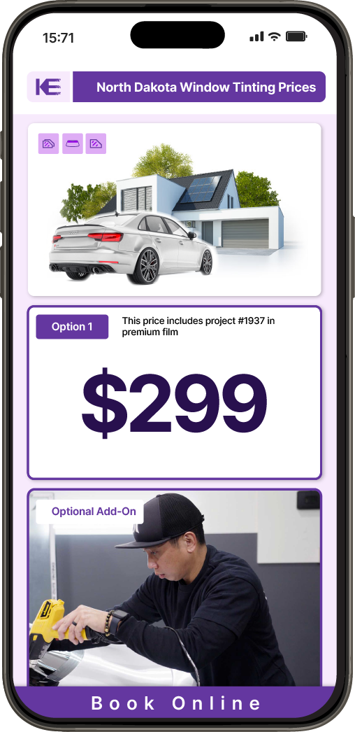 View Competitive Car Window Tinting Prices in North Dakota