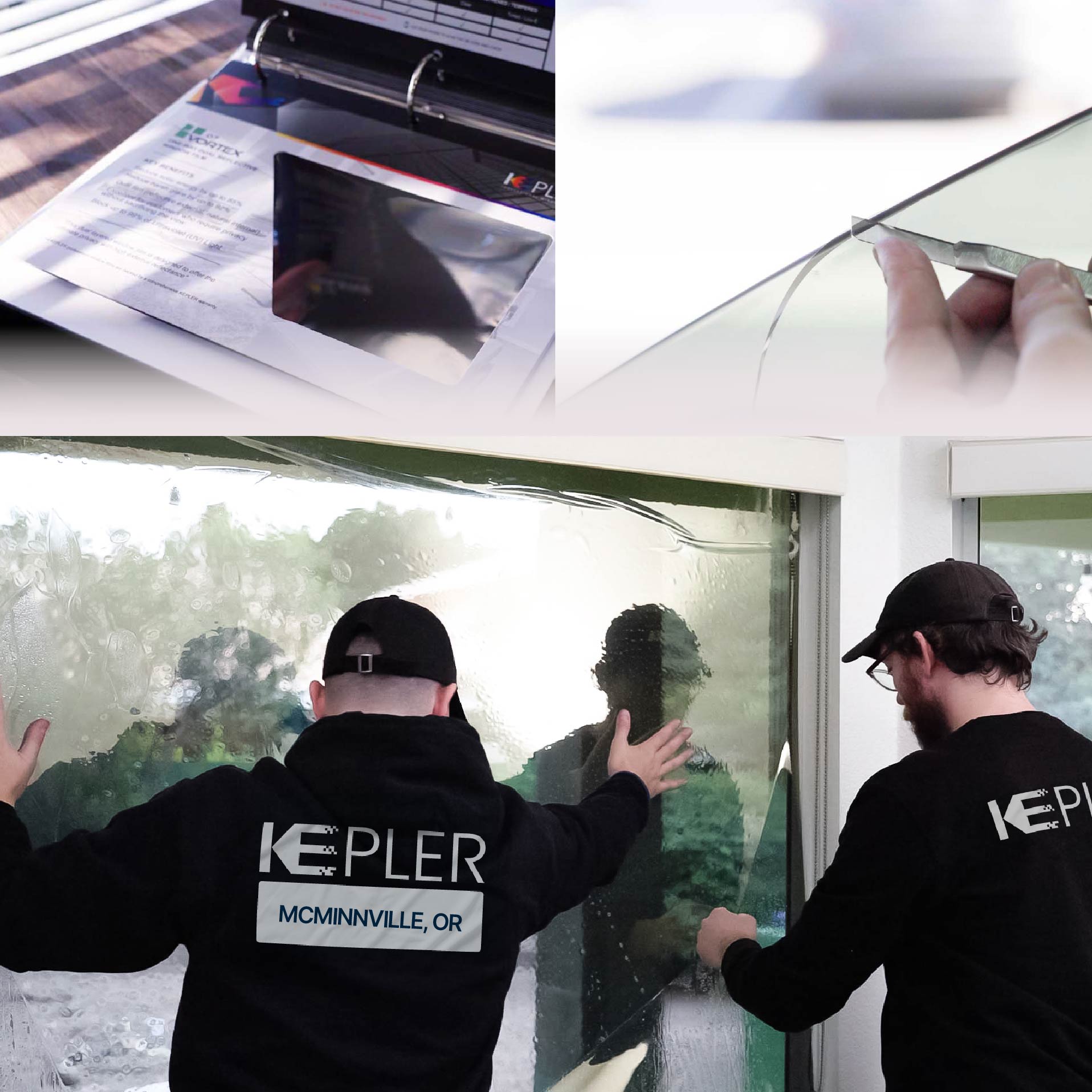 Kepler Specialist Performing Commercial Window Tinting in McMinnville McMinnville