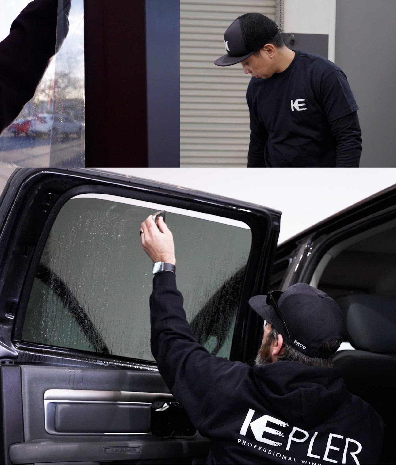 Kepler Window Tinting Specialists at Work in Massapequa, New York