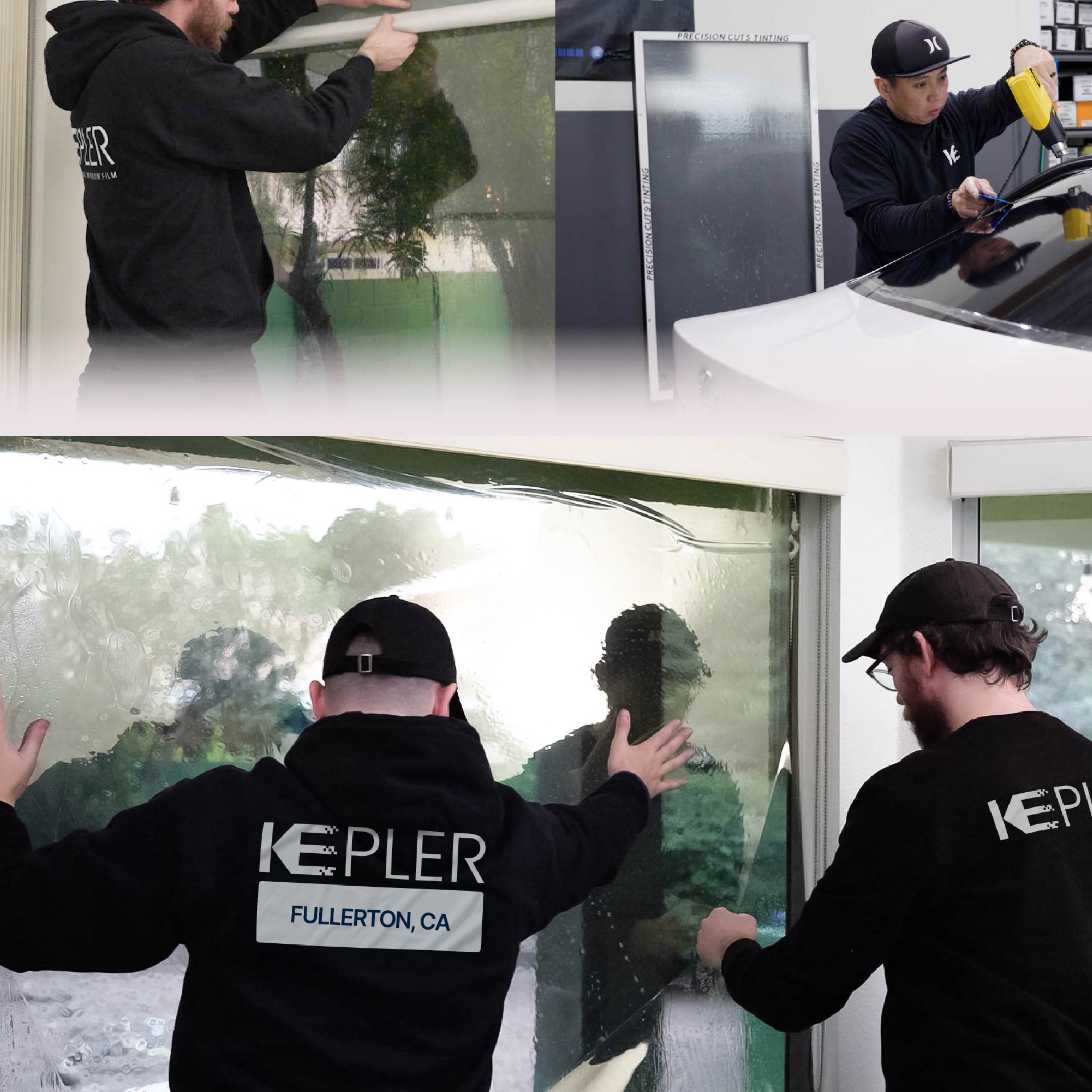 Kepler Specialist Performing Commercial Window Tinting in Fullerton Fullerton