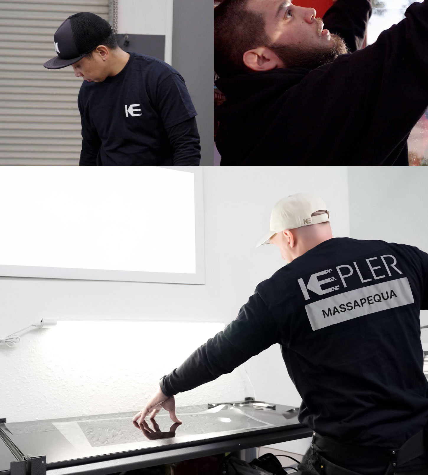 Window Tinting Specialist Cutting Film in Massapequa, New York