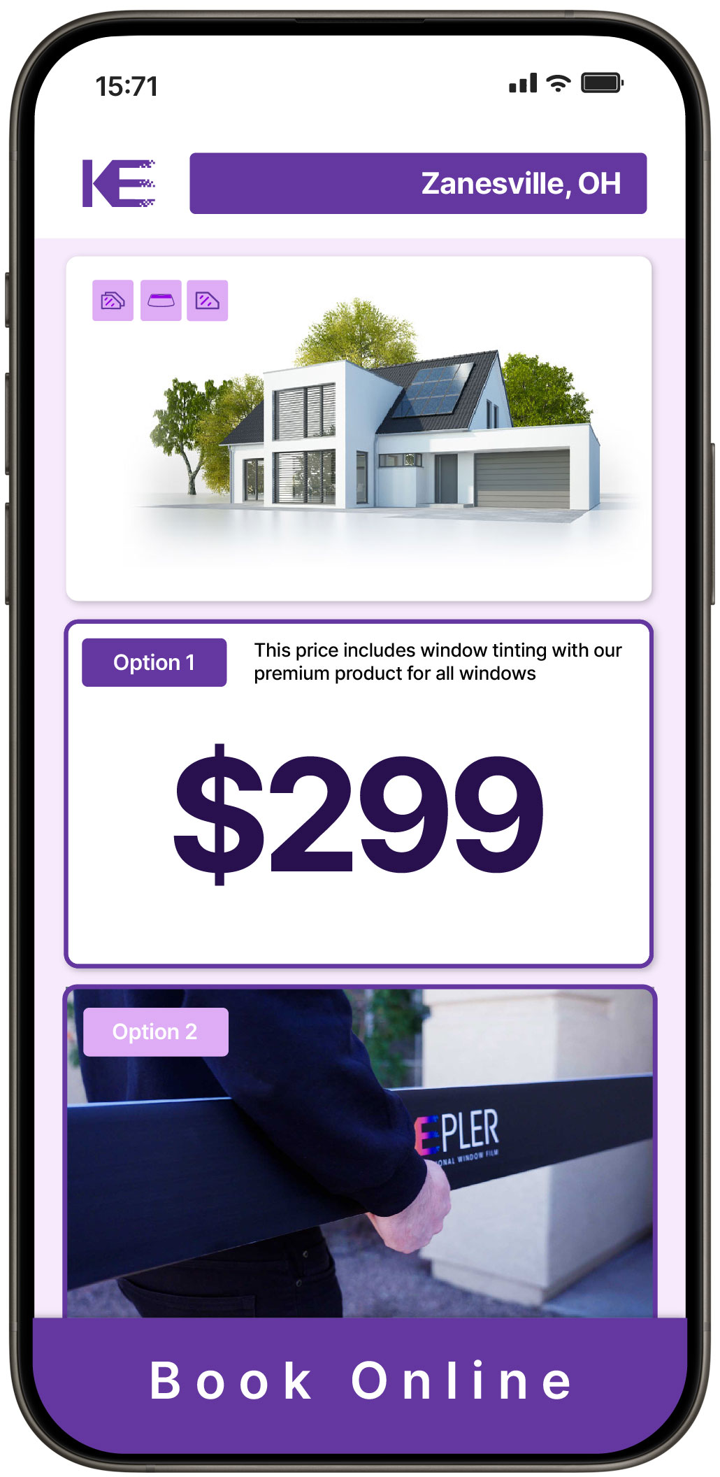 View Reasonable Home Window Tinting Prices in Zanesville, Ohio