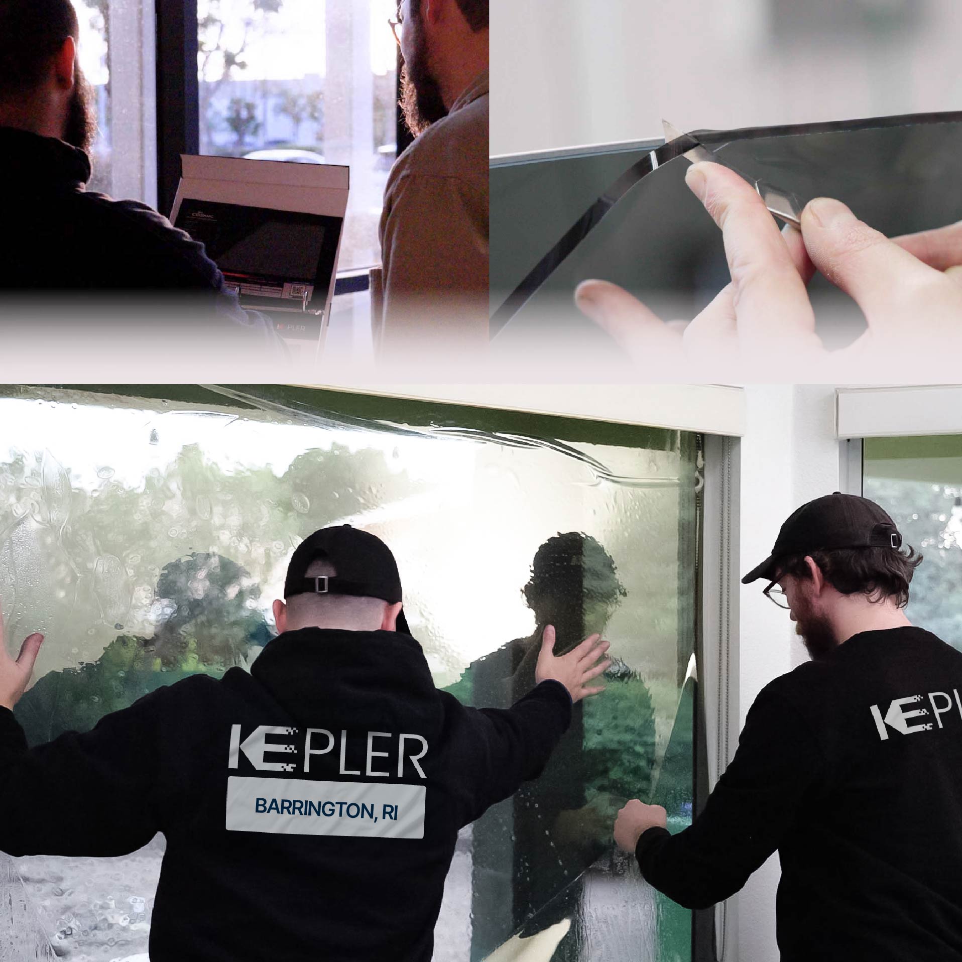 Kepler Specialist Performing Commercial Window Tinting in Barrington Barrington