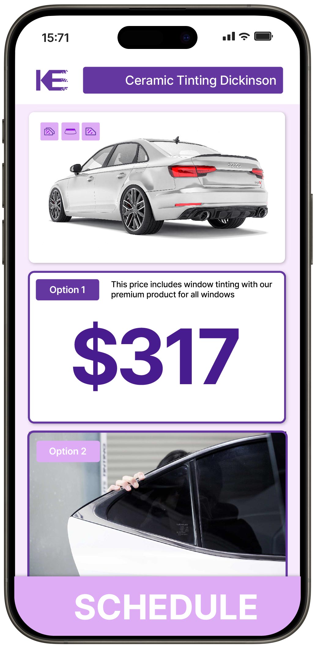 View Competitive Ceramic Window Tinting Costs in Dickinson, Texas
