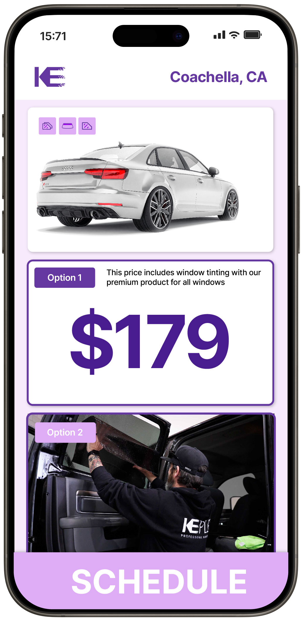 View Affordable Car Window Tinting Rates in Coachella, California
