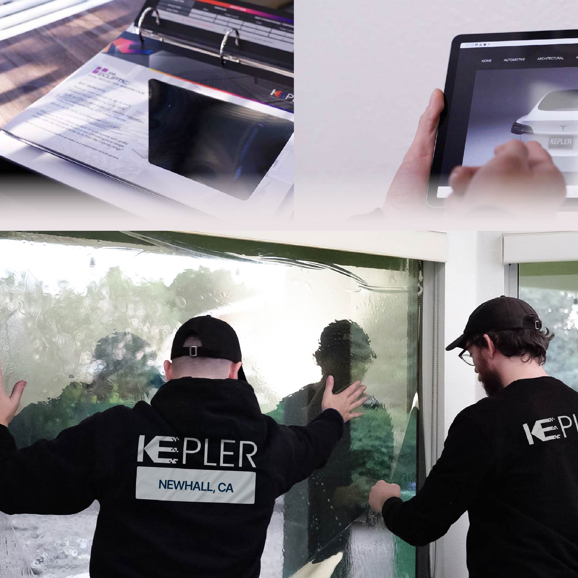 Kepler Specialist Performing Commercial Window Tinting in Newhall Newhall
