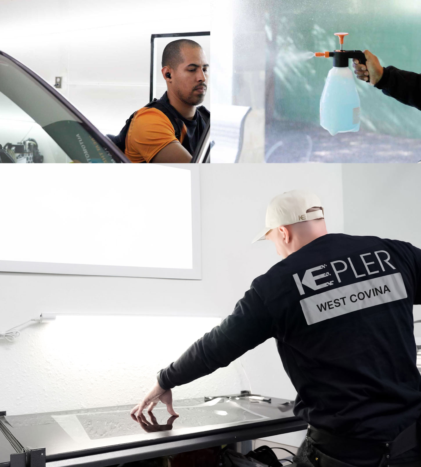 Window Tinting Specialist Cutting Film in West Covina, California