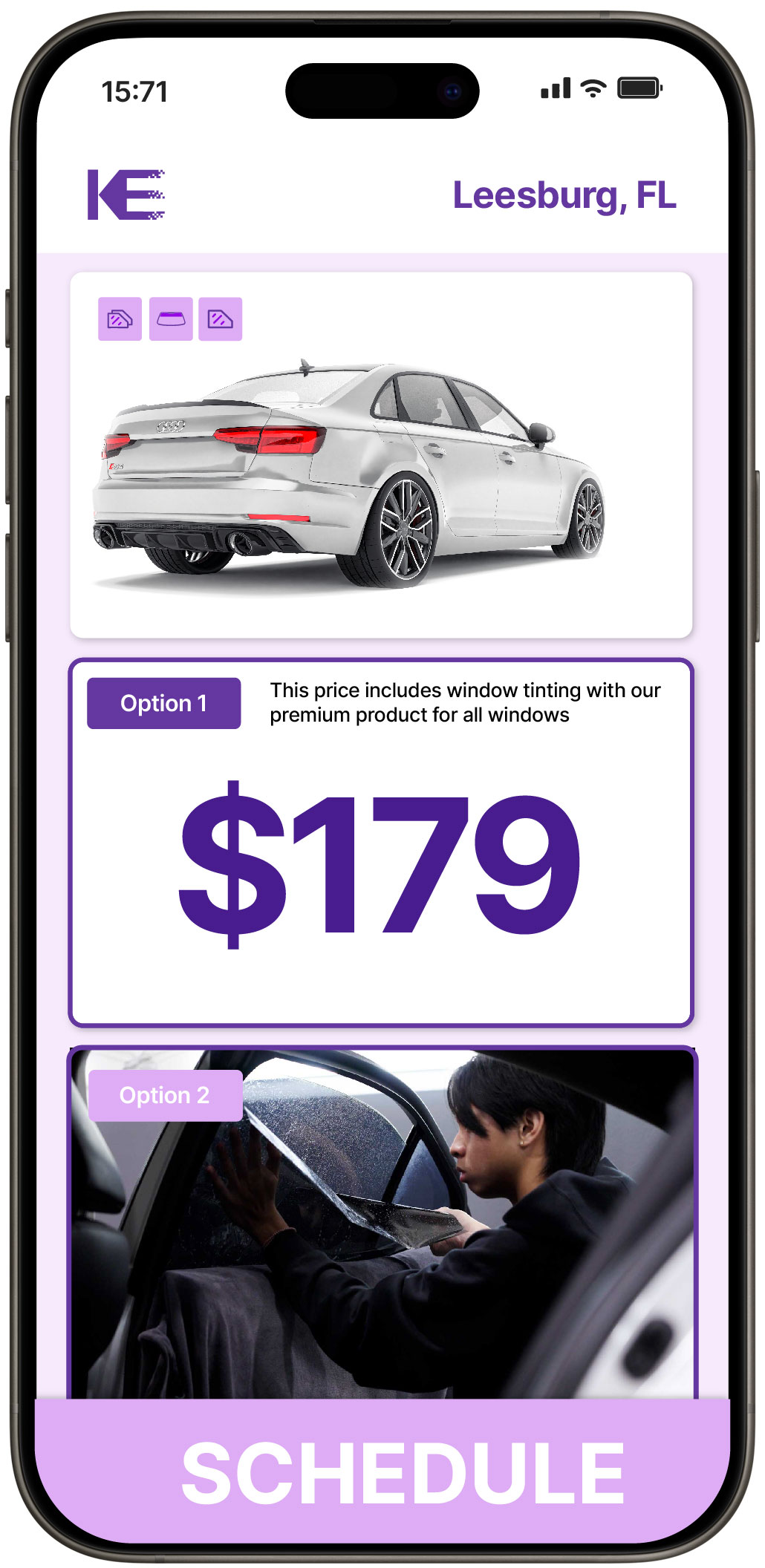 View Affordable Car Window Tinting Rates in Leesburg, Florida