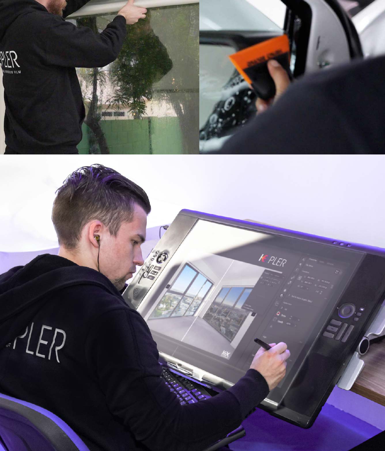 Kepler Specialist Performing Commercial Window Tinting in Ottawa Ottawa