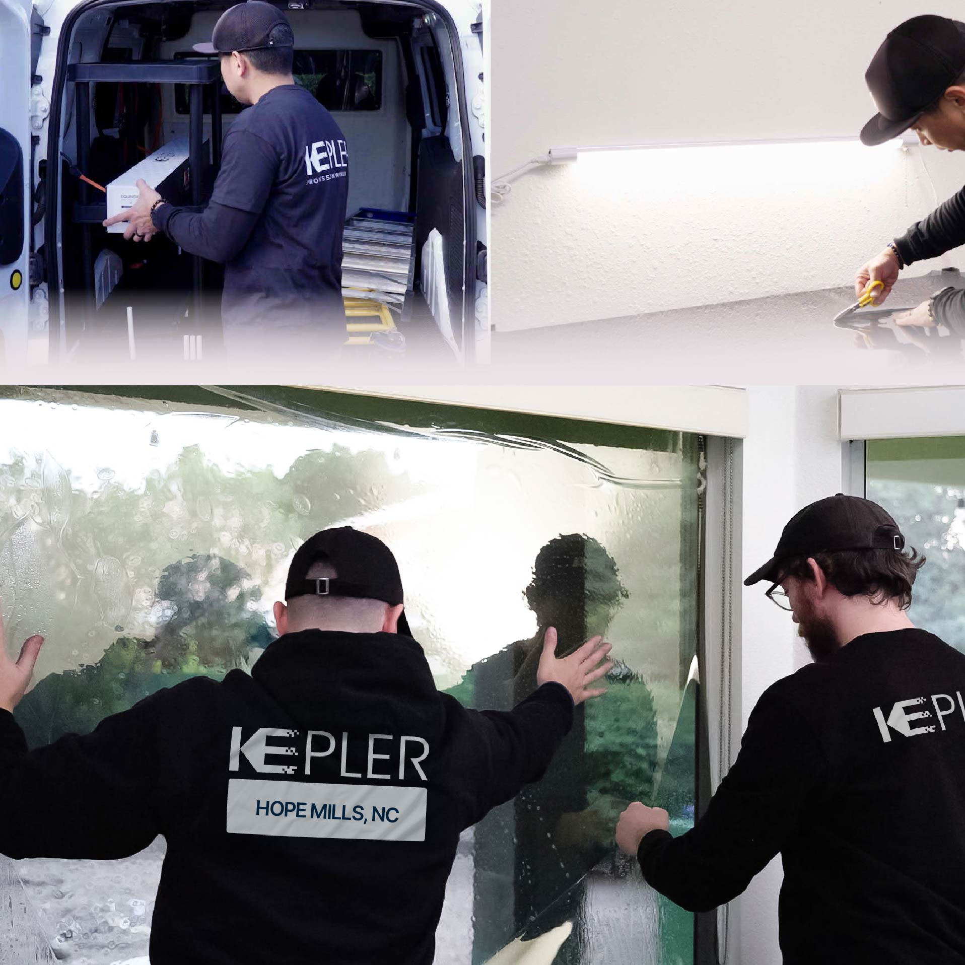 Kepler Specialist Performing Commercial Window Tinting in Hope Mills Hope Mills