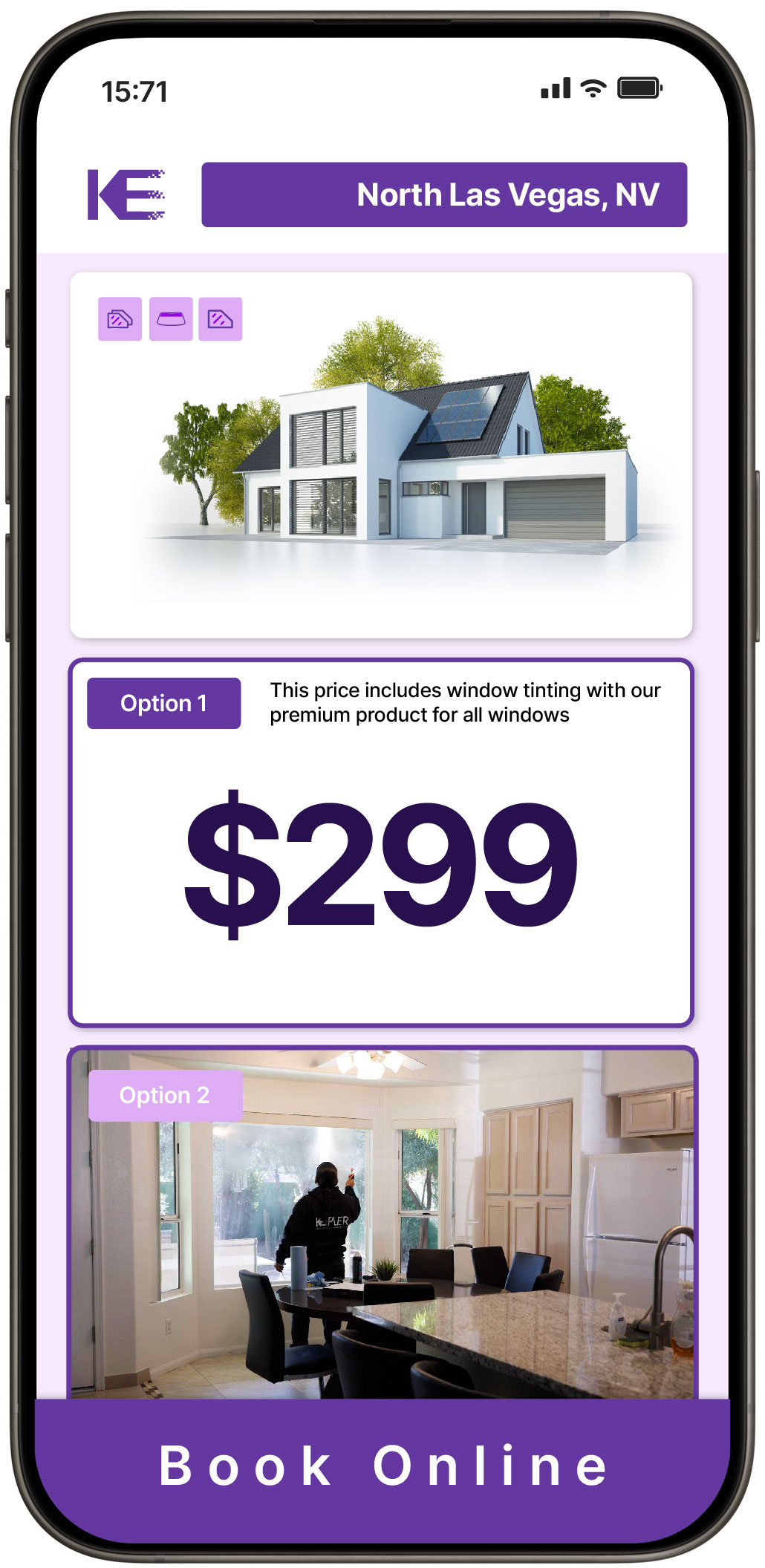 View Competitive Home Window Tinting Costs in North Las Vegas, Nevada