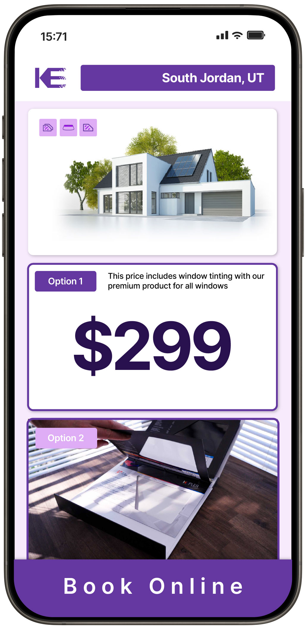 View Affordable Home Window Tinting Rates in South Jordan, Utah