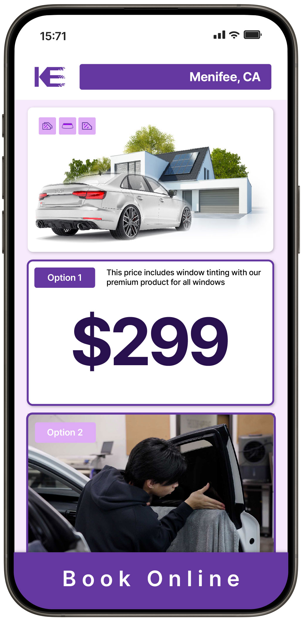 View Competitive Window Tinting Prices in Menifee, California