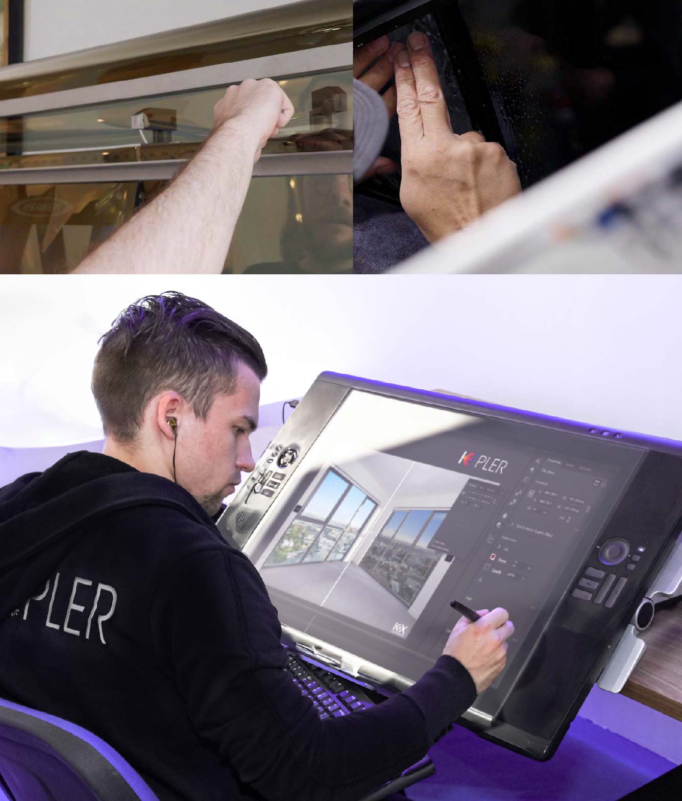 Kepler Specialist Performing Commercial Window Tinting in Lynchburg Lynchburg