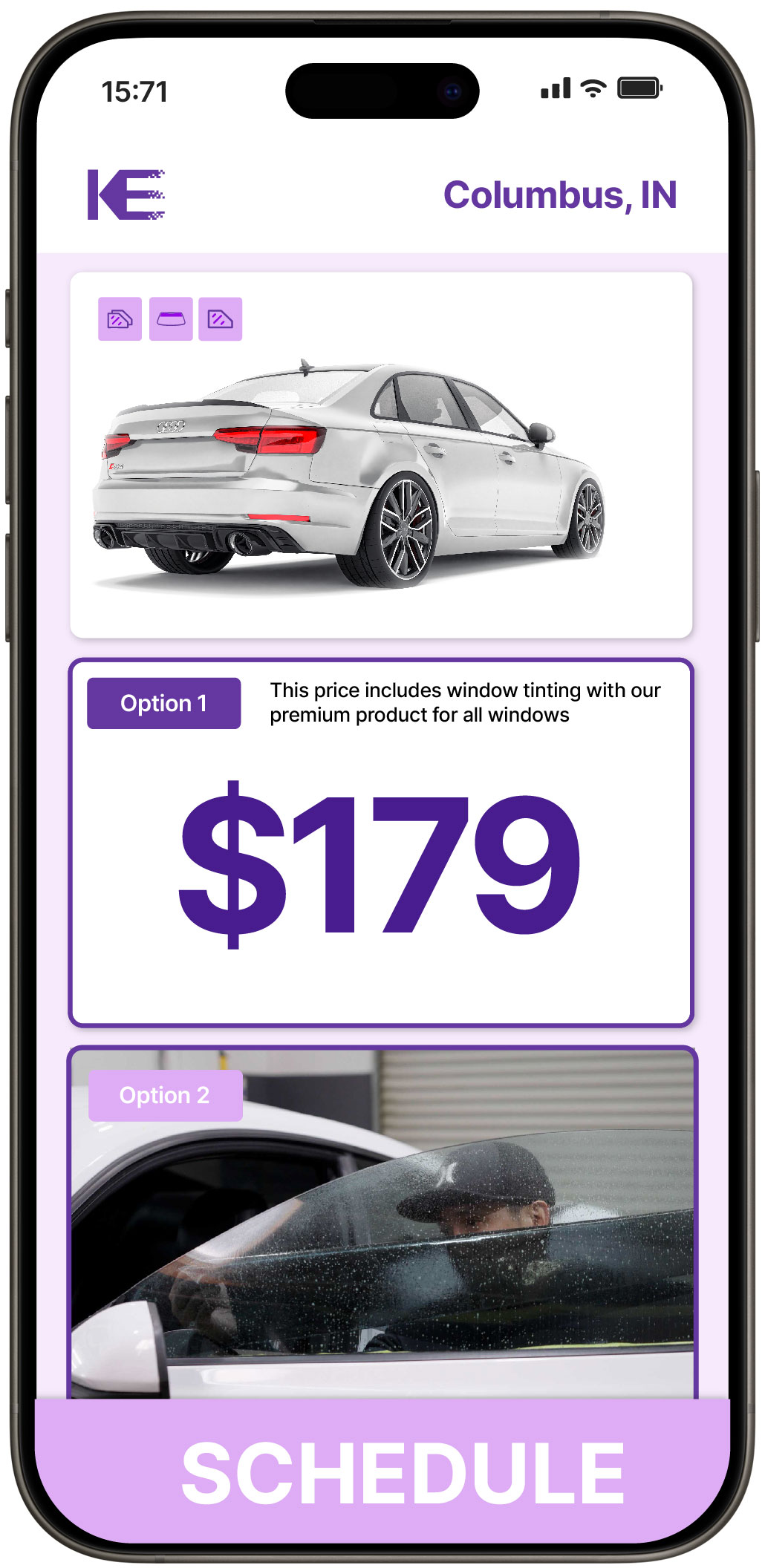 View Affordable Car Window Tinting Costs in Columbus, Indiana
