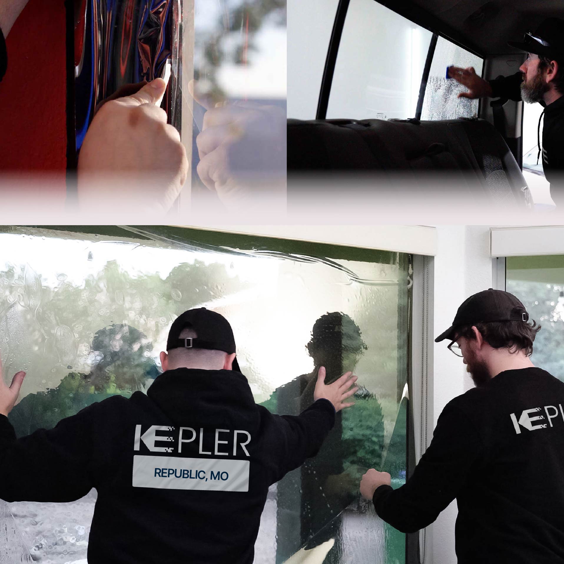 Kepler Specialist Performing Commercial Window Tinting in Republic Republic