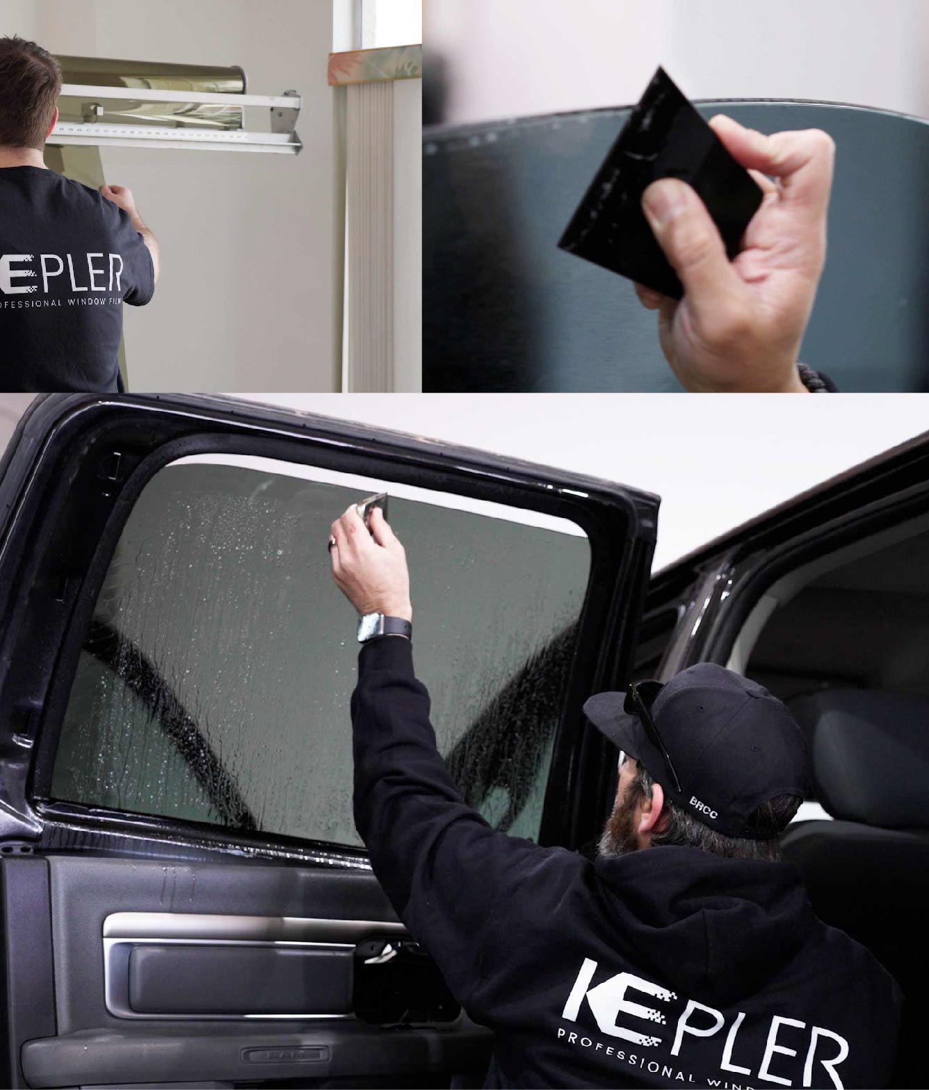 Kepler Window Tinting Specialists at Work in Titusville, Florida