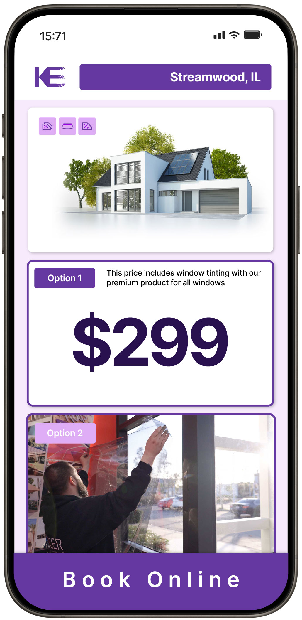 View Reasonable Home Window Tinting Rates in Streamwood, Illinois