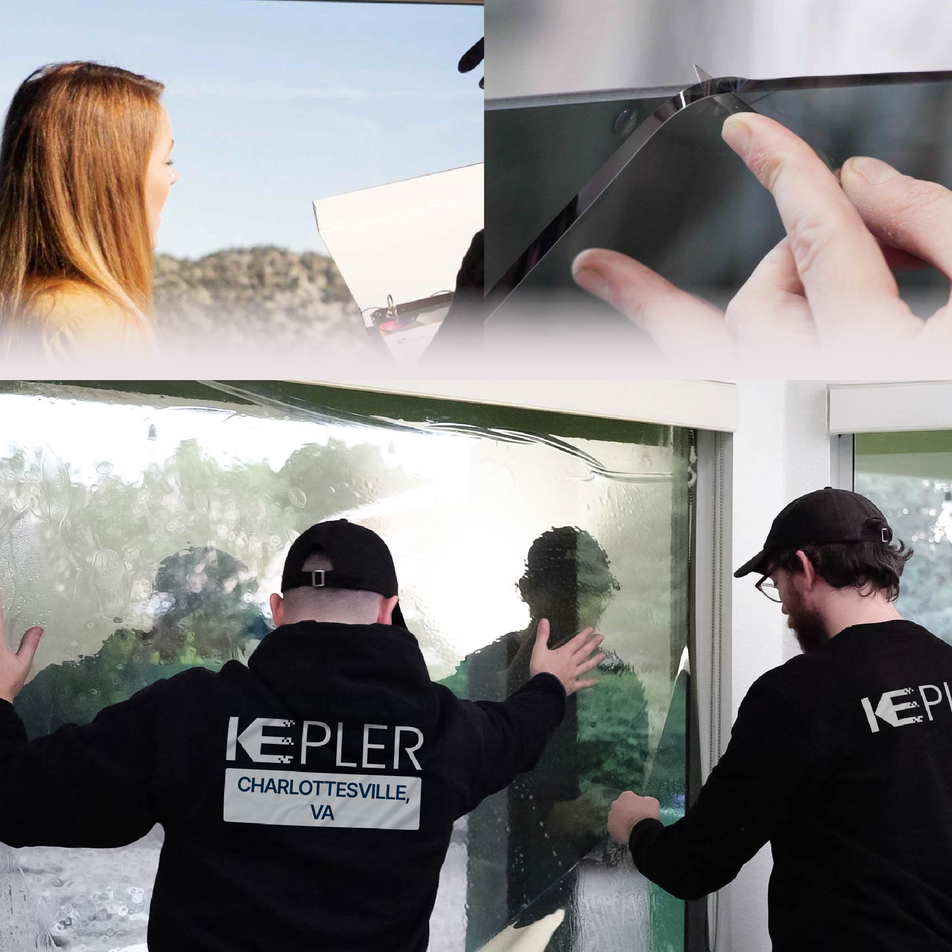 Kepler Specialist Performing Commercial Window Tinting in Charlottesville Charlottesville