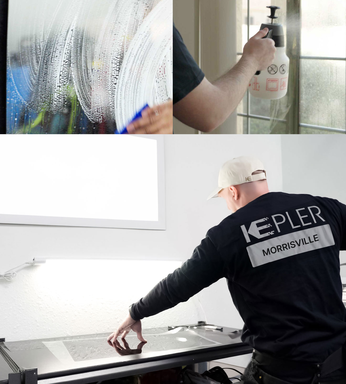 Window Tinting Specialist Cutting Film in Morrisville, North Carolina