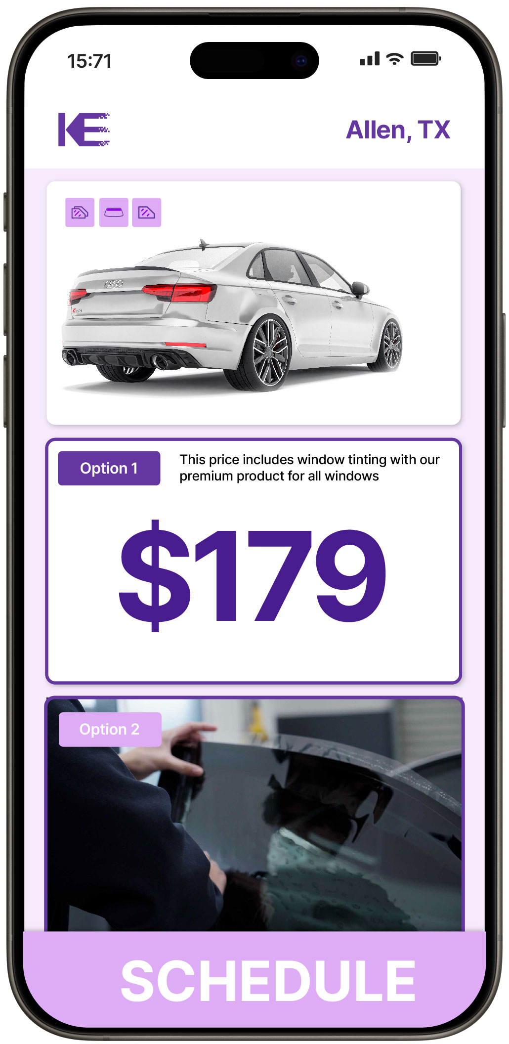 View Reasonable Car Window Tinting Prices in Allen, Texas