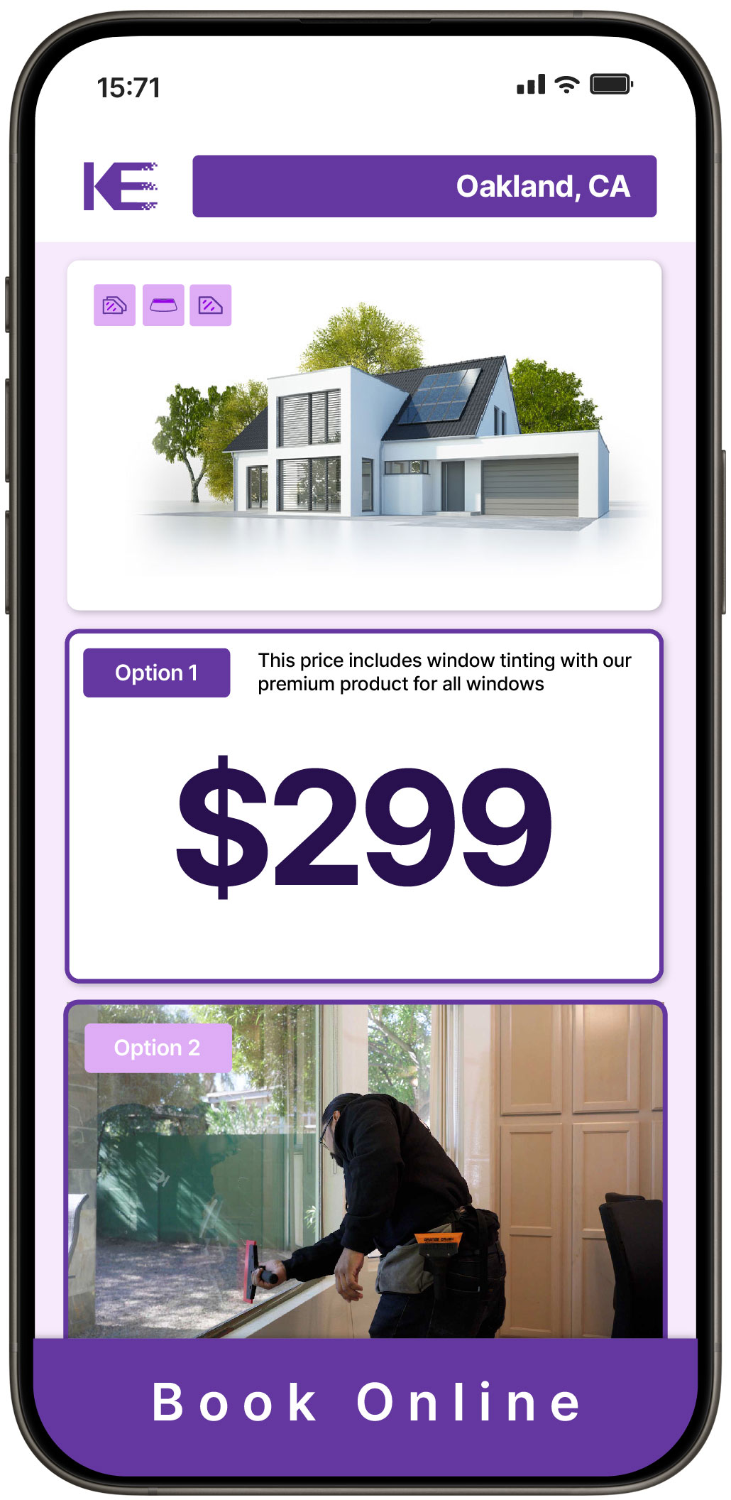 View Competitive Home Window Tinting Costs in Oakland, California