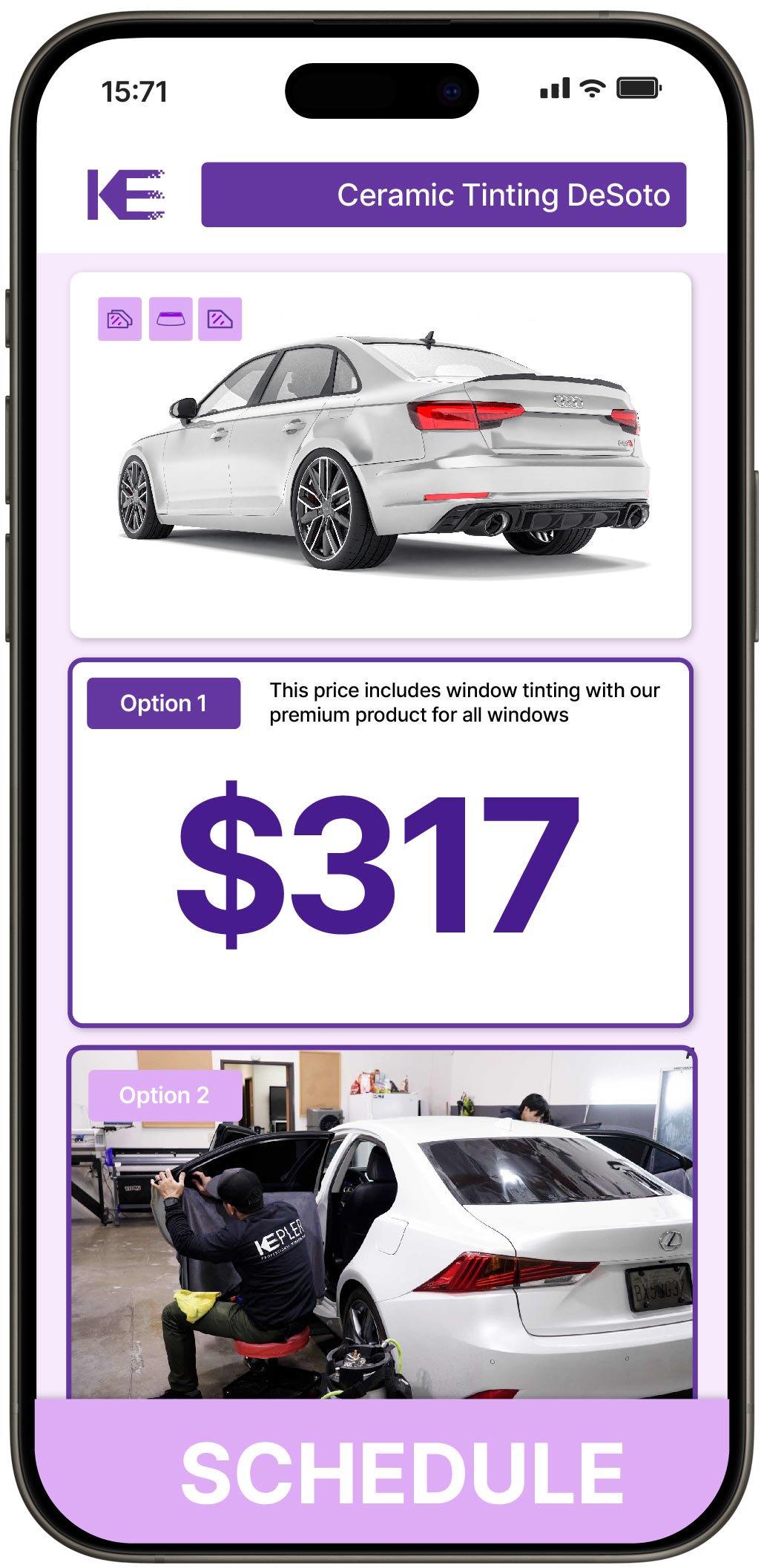View Affordable Ceramic Window Tinting Prices in DeSoto, Texas