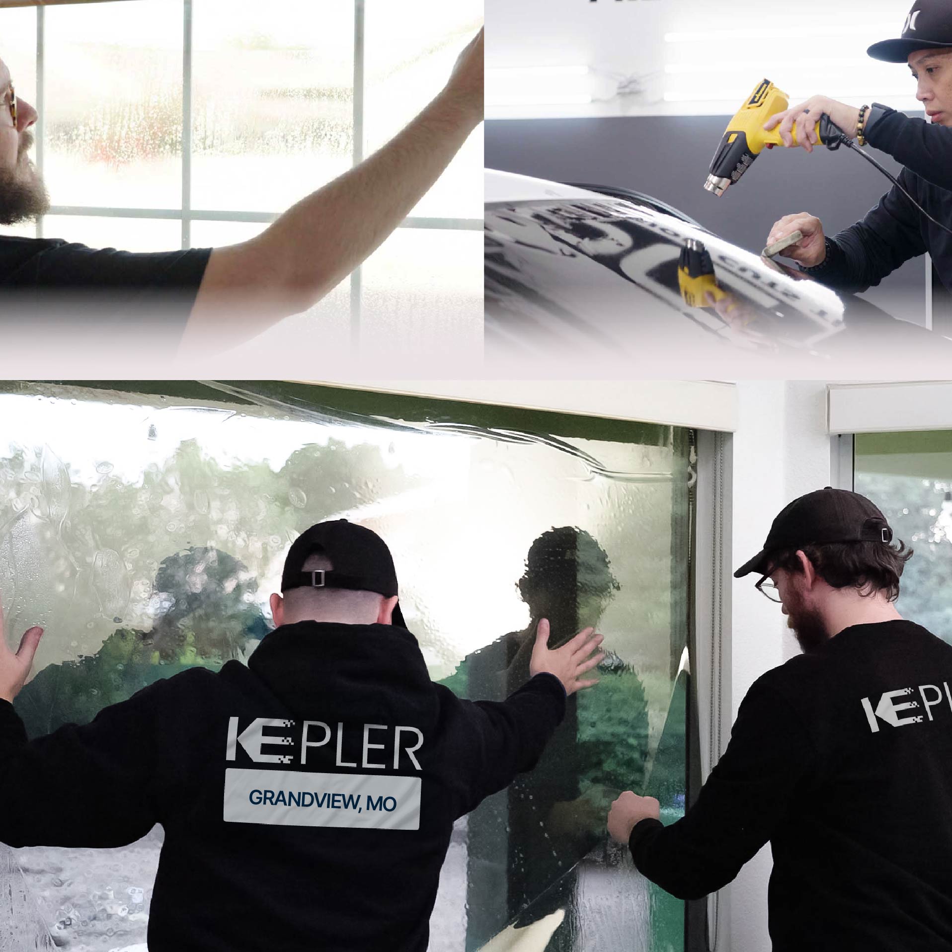 Kepler Specialist Performing Commercial Window Tinting in Grandview Grandview