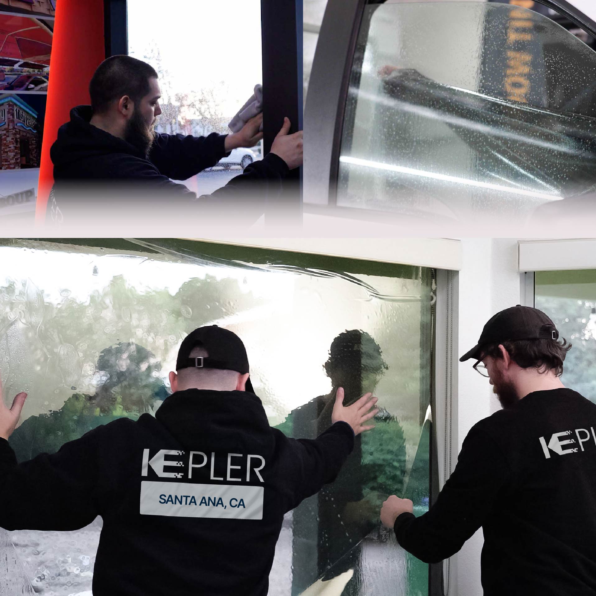 Kepler Specialist Performing Commercial Window Tinting in Santa Ana Santa Ana