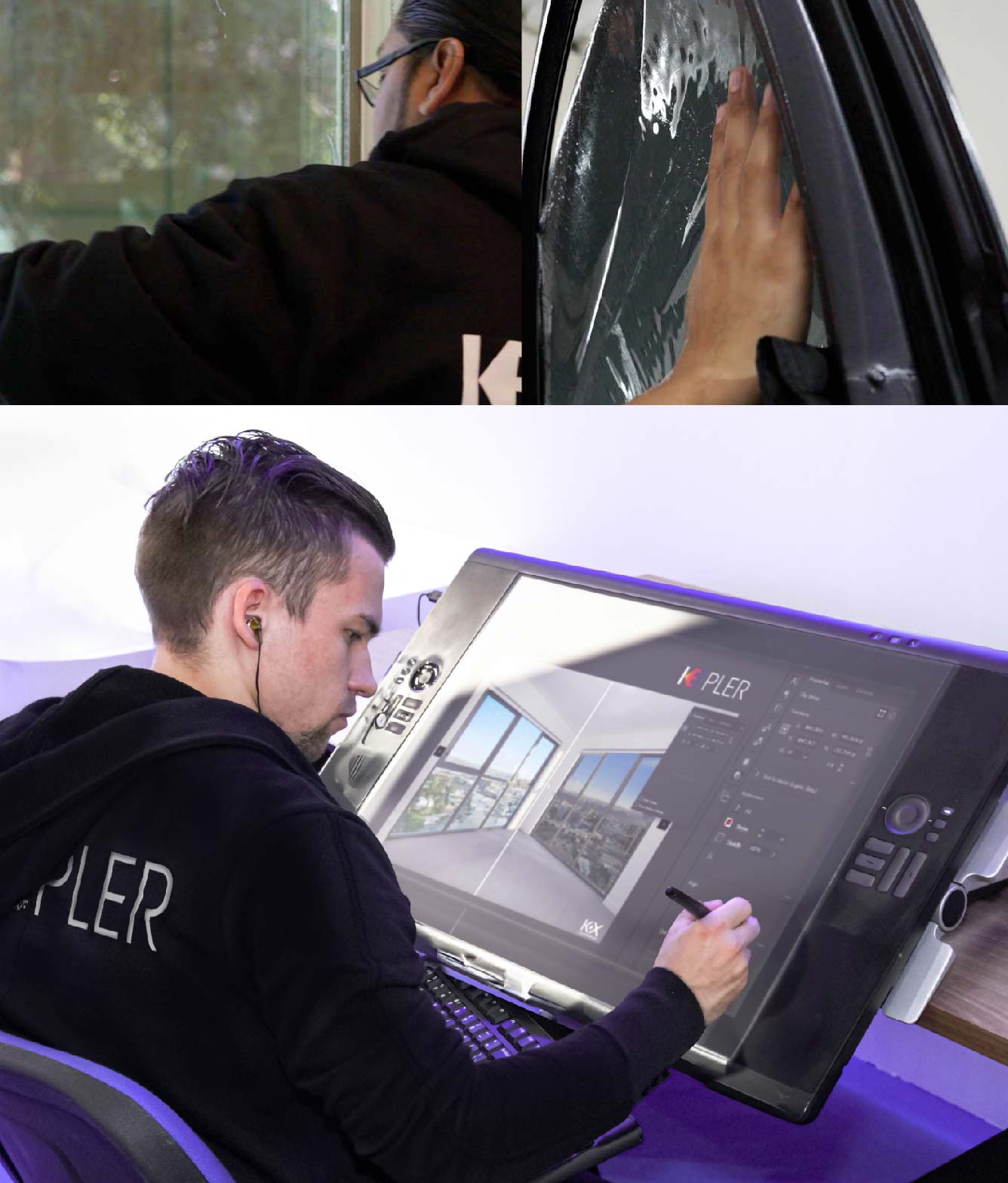 Kepler Specialist Performing Commercial Window Tinting in Manhattan Beach Manhattan Beach