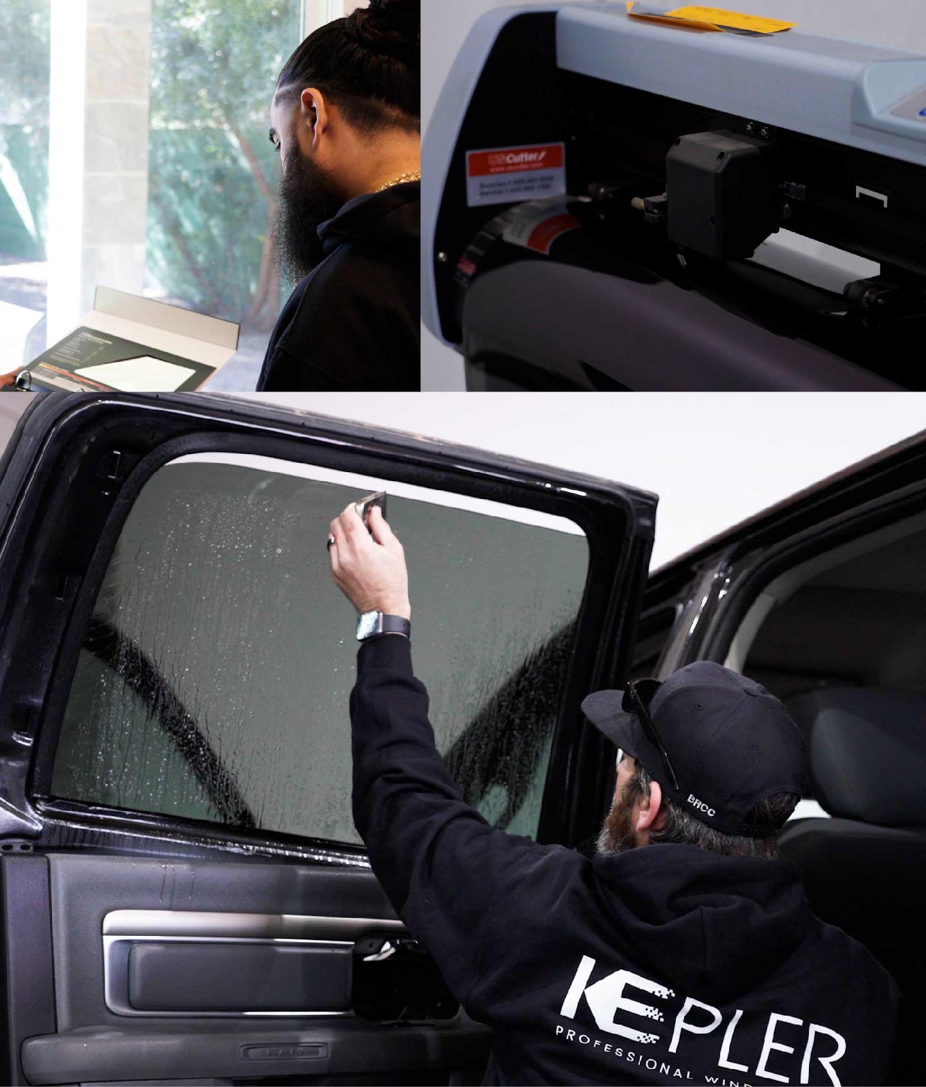 Kepler Window Tinting Specialists at Work in Kannapolis, North Carolina