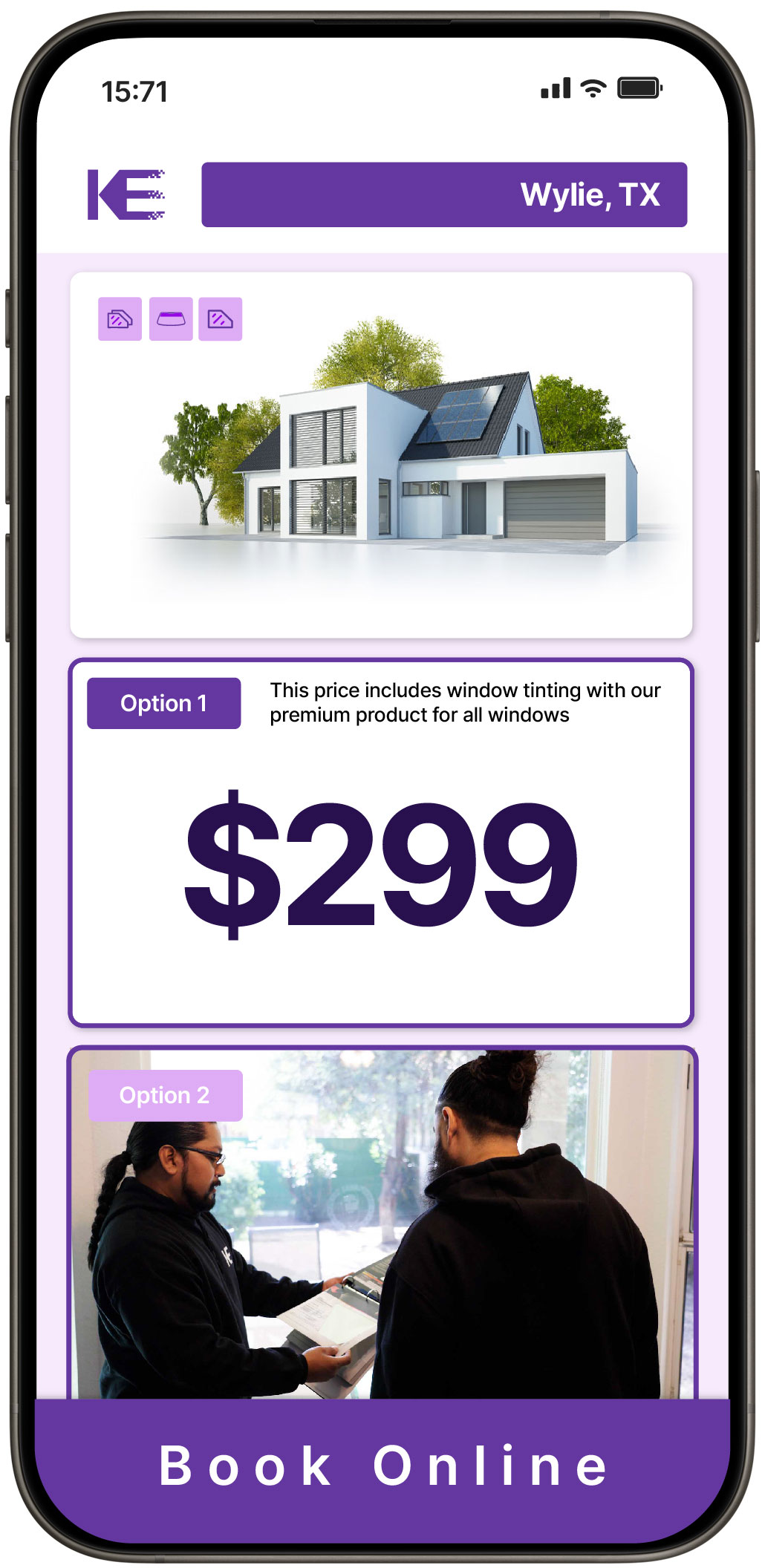 View Competitive Home Window Tinting Rates in Wylie, Texas