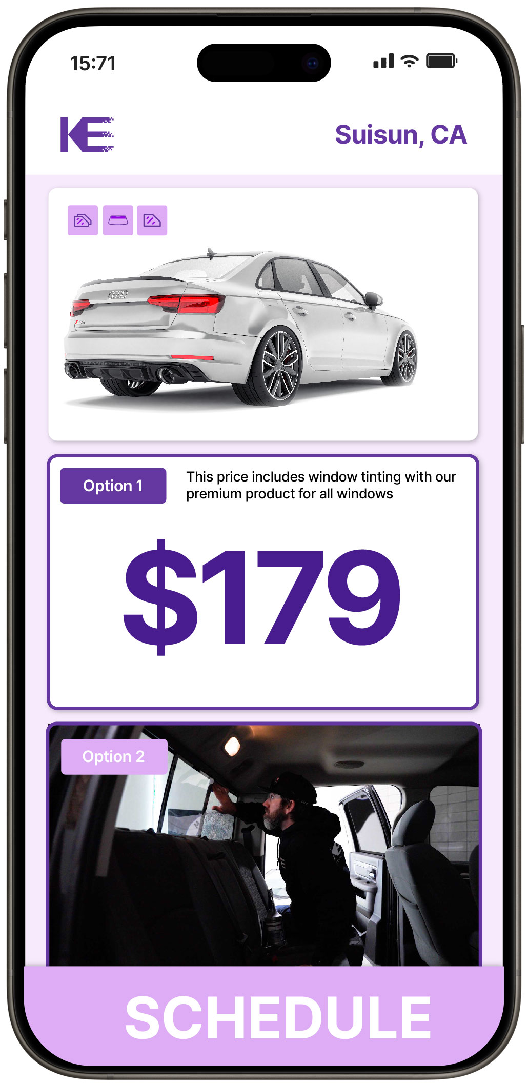 View Reasonable Car Window Tinting Prices in Suisun, California