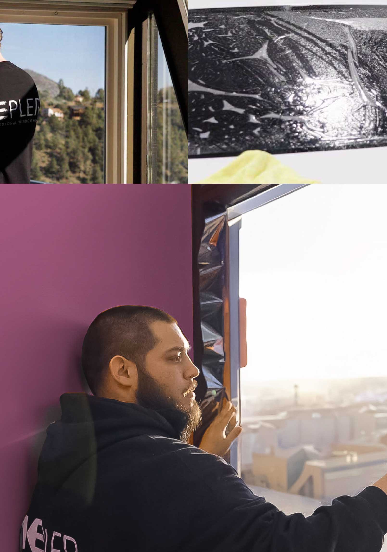 Kepler Specialist Installing Security Window Film in Porter Ranch California